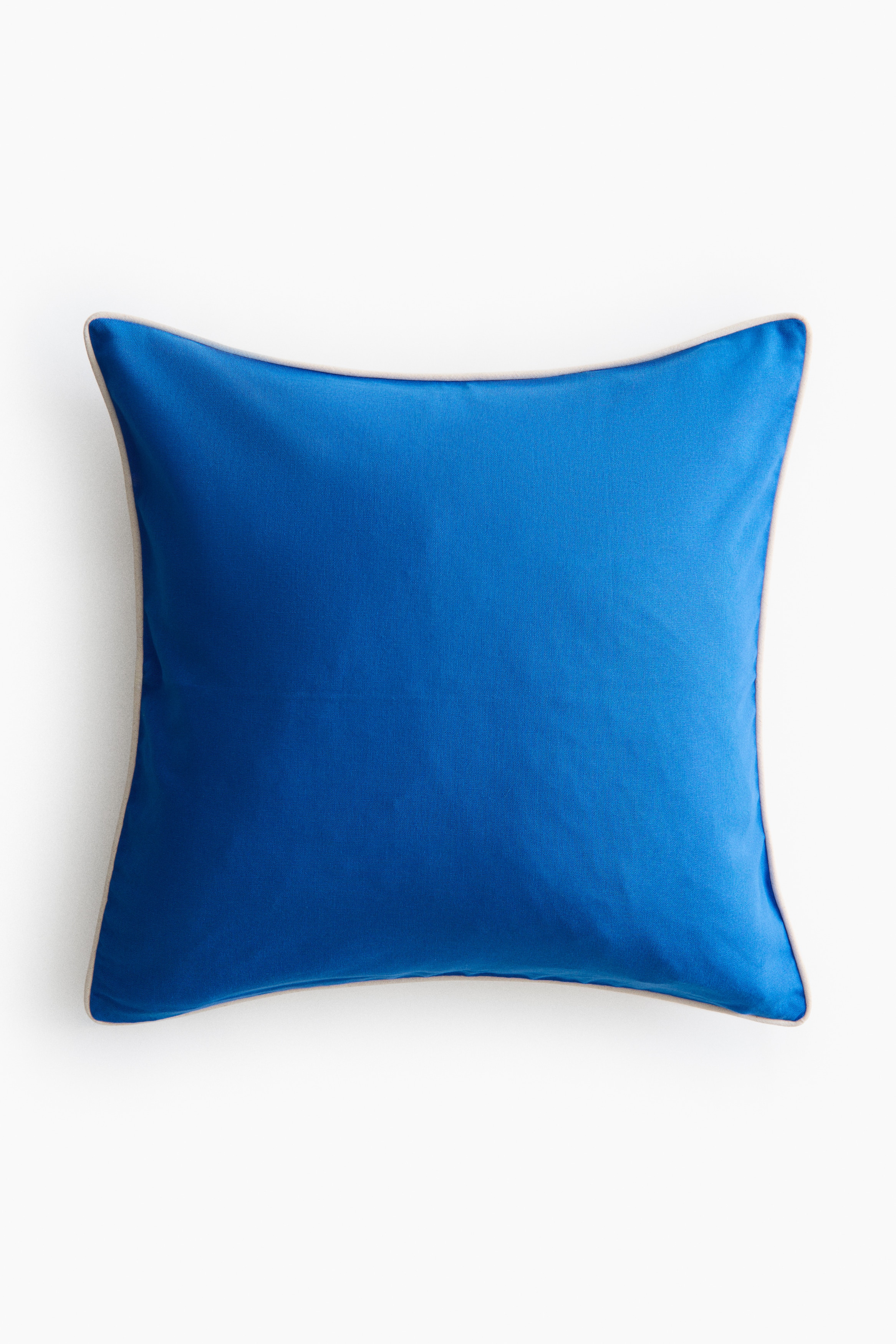 Capa de almofada em lona - Azul/Bege claro/Rosa seco escuro/Rosa/Amarelo/Verde caqui claro/Bege