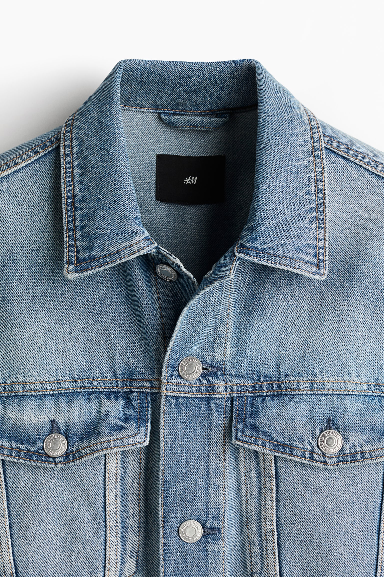 Loose Fit Denim jacket - Denim blue - 7