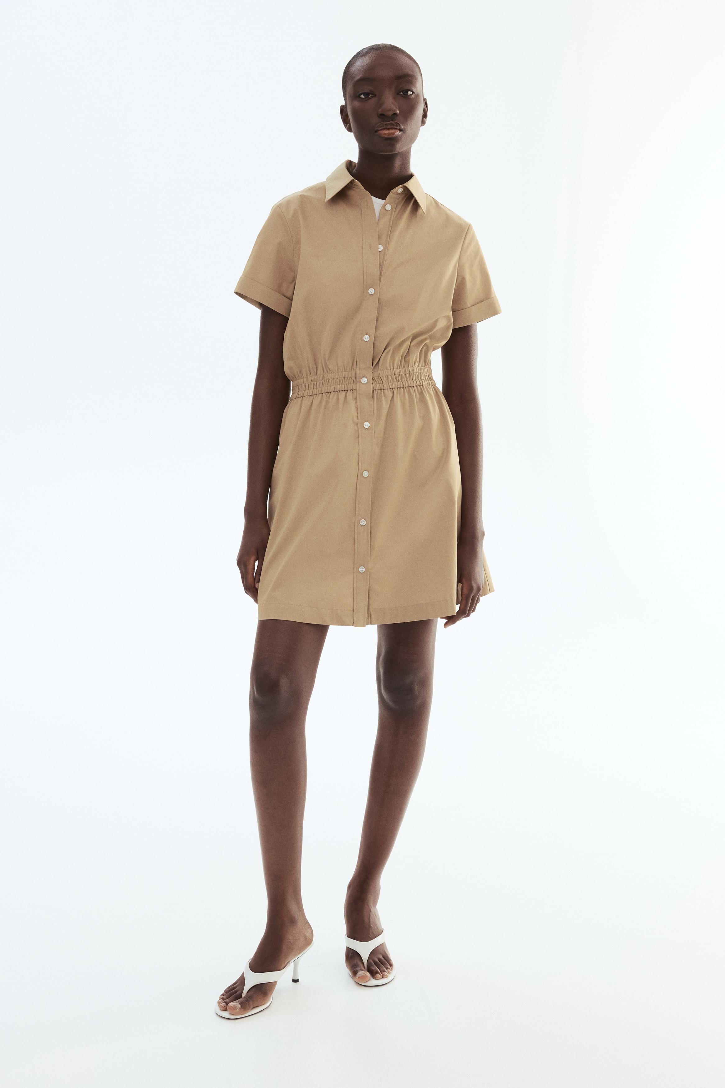 Short-Sleeved Shirt Dress from H&M - $23.99
