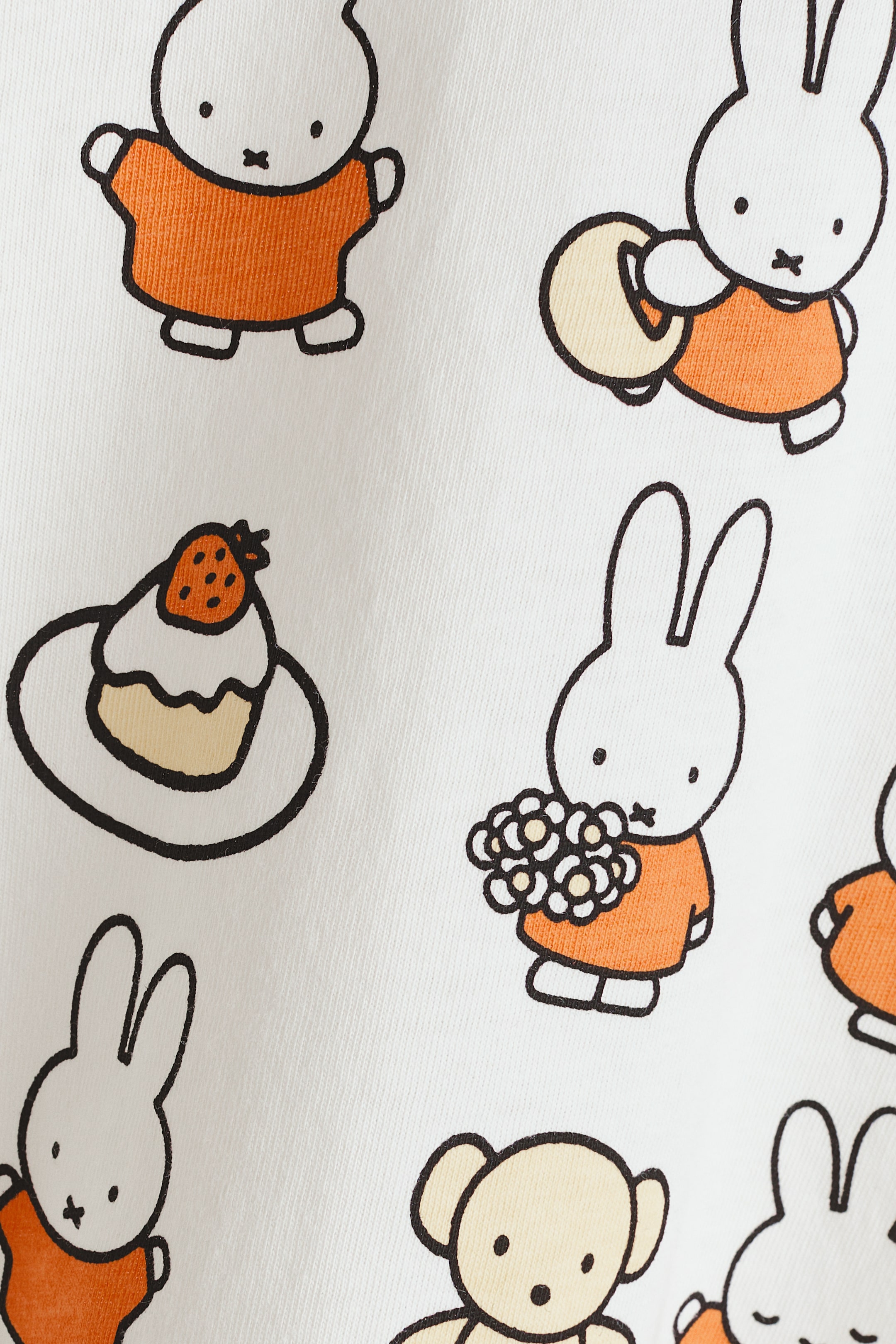 T-shirt en coton avec motif imprimé