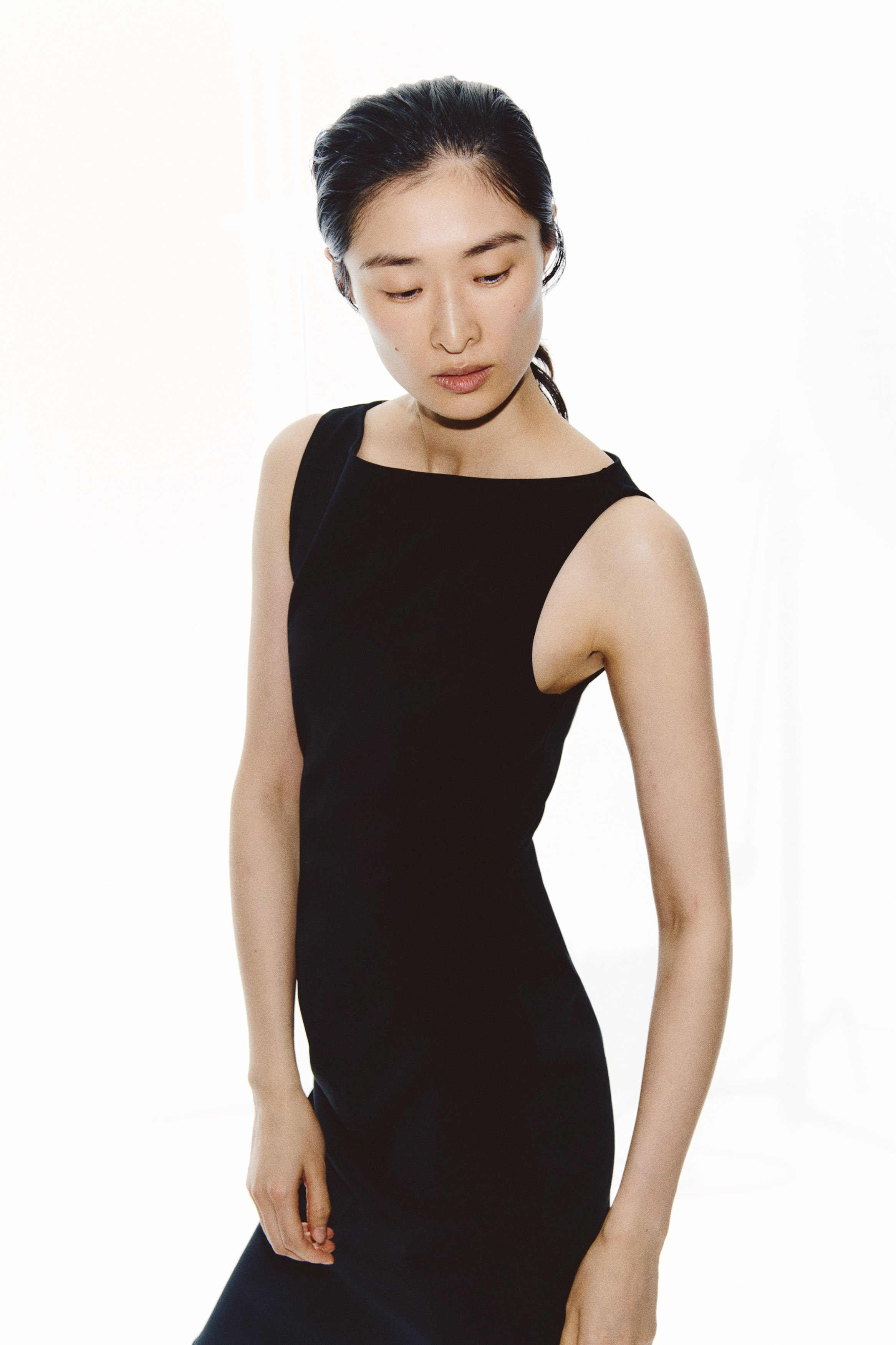 h&m black work dress Dress Work By H&m In Black, Size: L