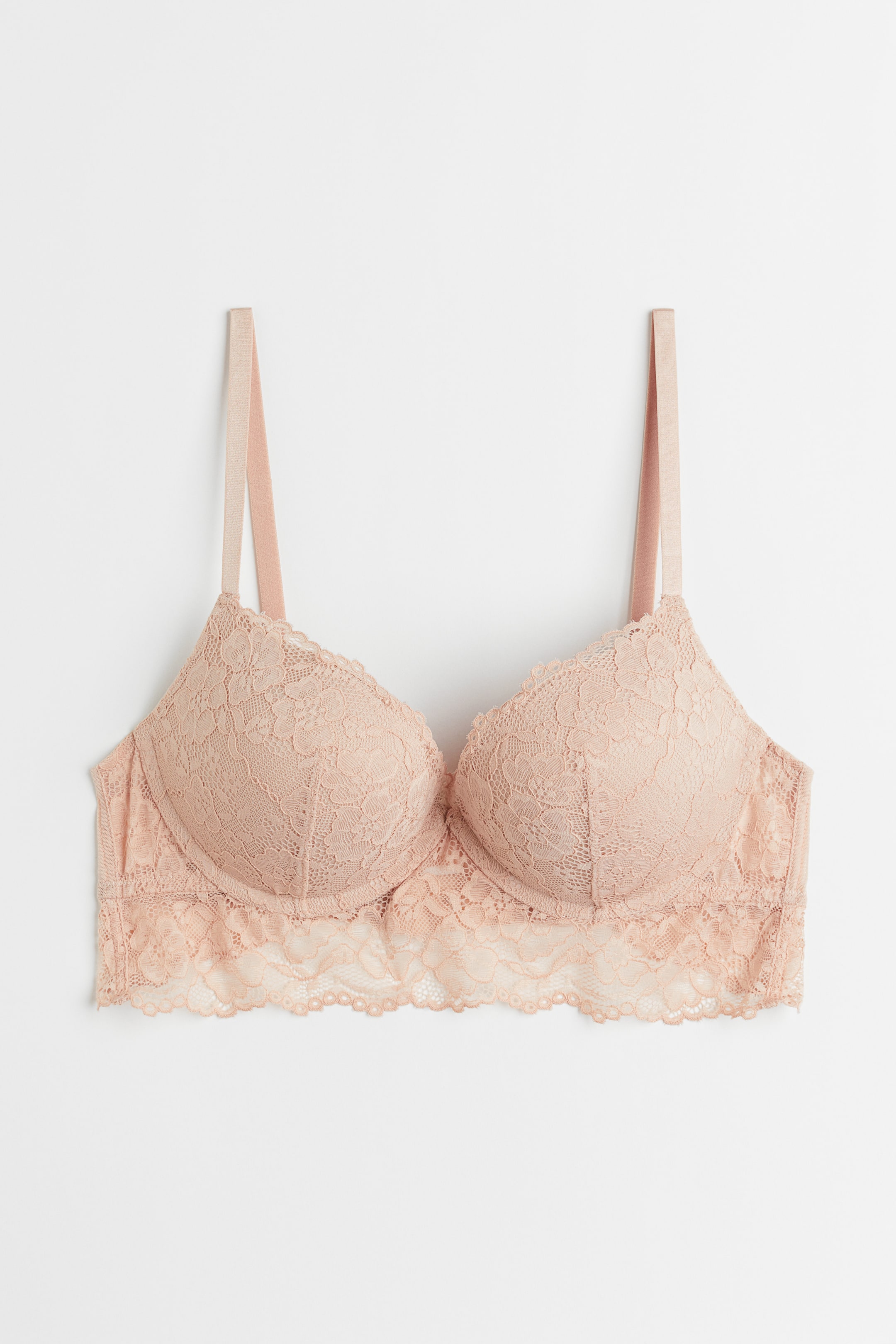 查看大圖: 超托高小可愛內衣 - 蜜米色 - Ladies | H&M 1