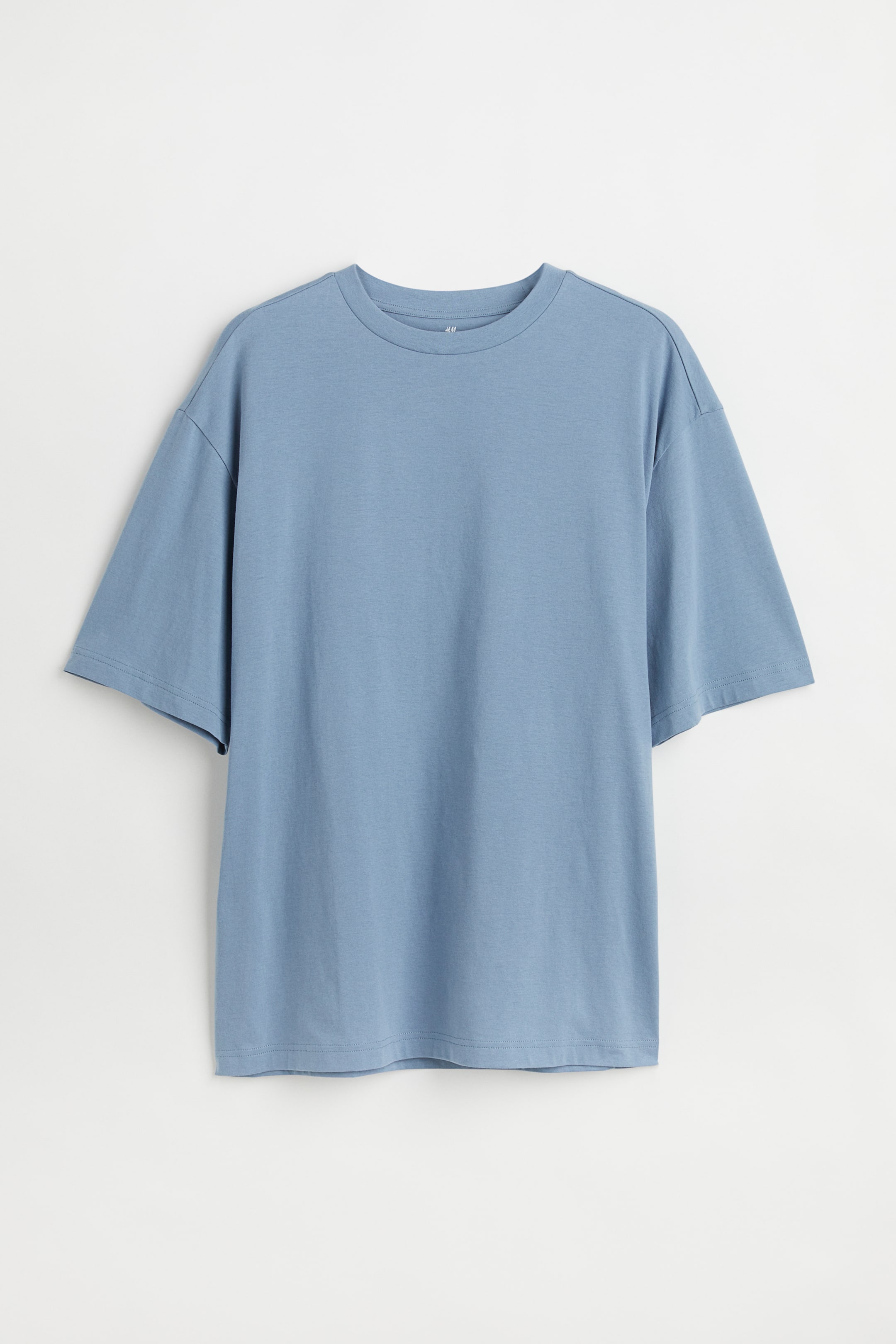 Xem ảnh lớn hơn: Áo thun Loose Fit - Màu xanh dương - Men | H&M VN 1