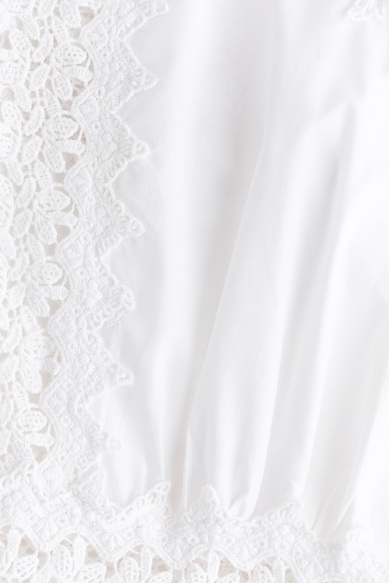 Lace-Detail Cotton Romper - image 3