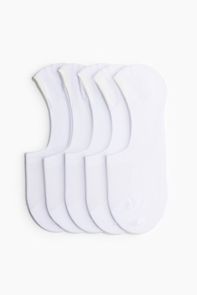 Pack de 5 pares de meias de desporto com DryMove™ - White/Preto/Branco - 1