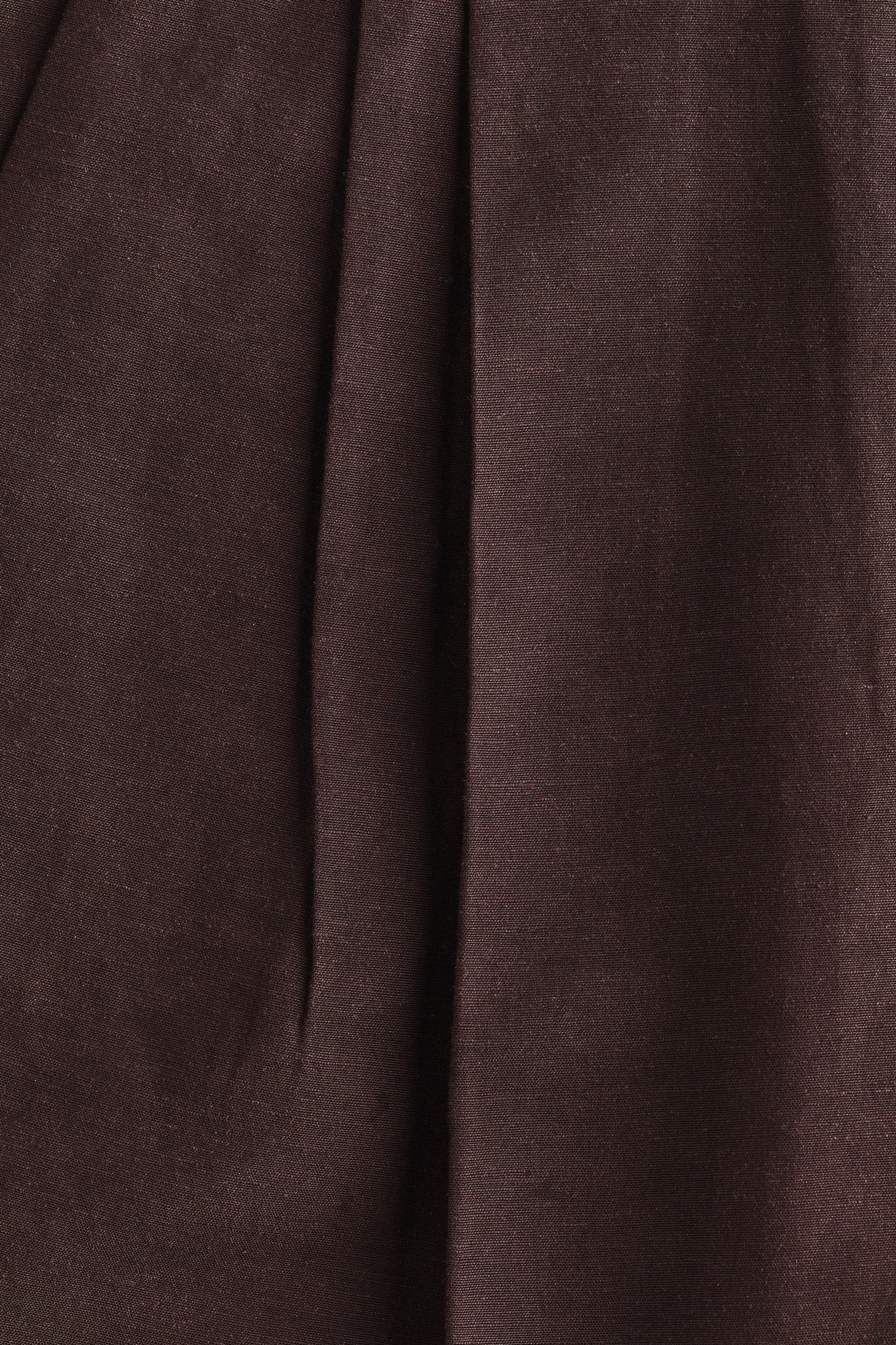 Dressy Linen-Blend Shorts
