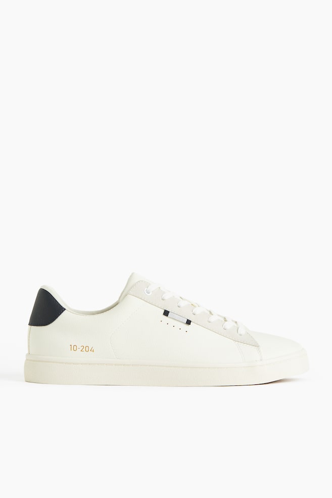 Sneakers - Blanc/bleu foncé - 1