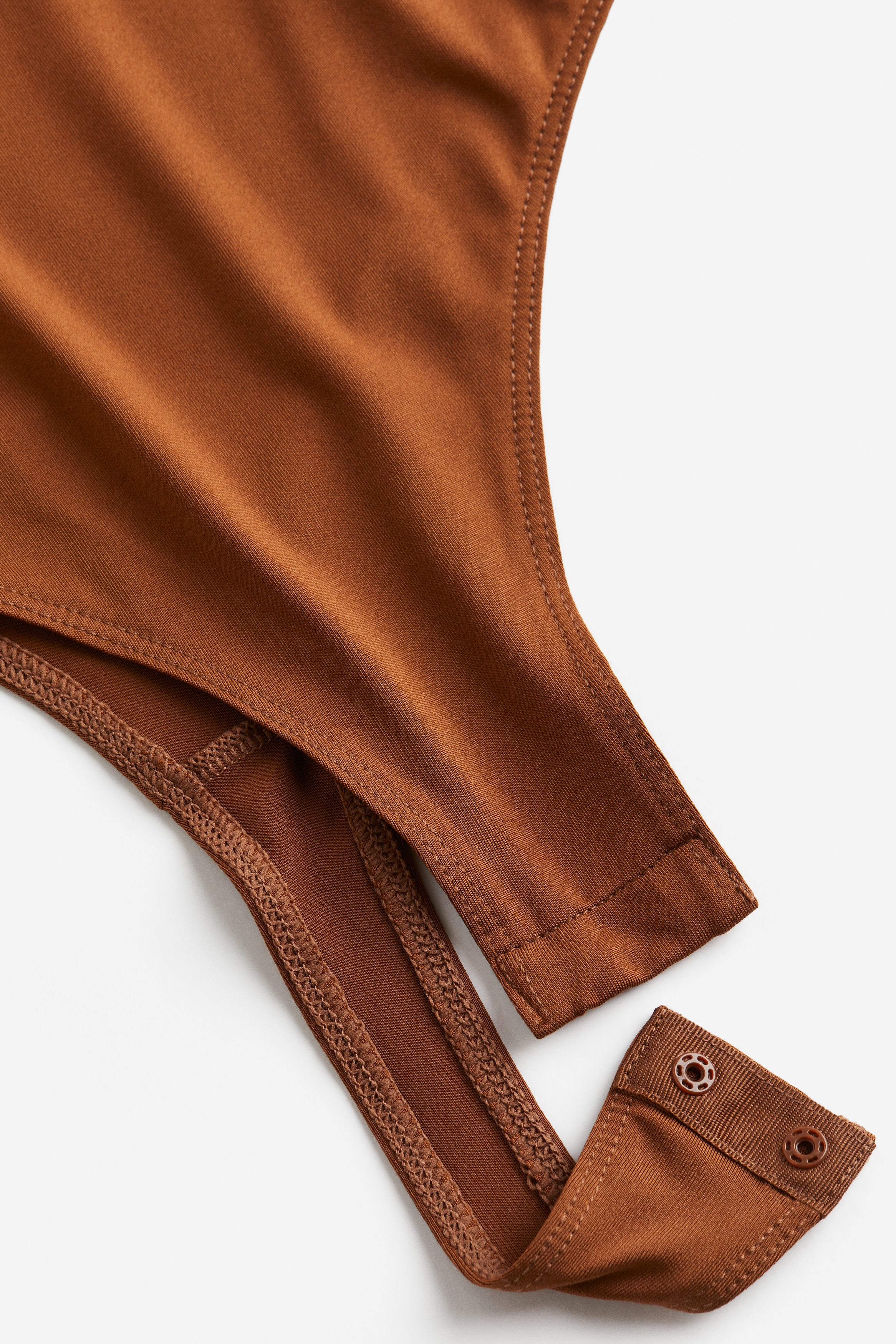 Jersey Thong Bodysuit - Brown - Ladies | H&M US