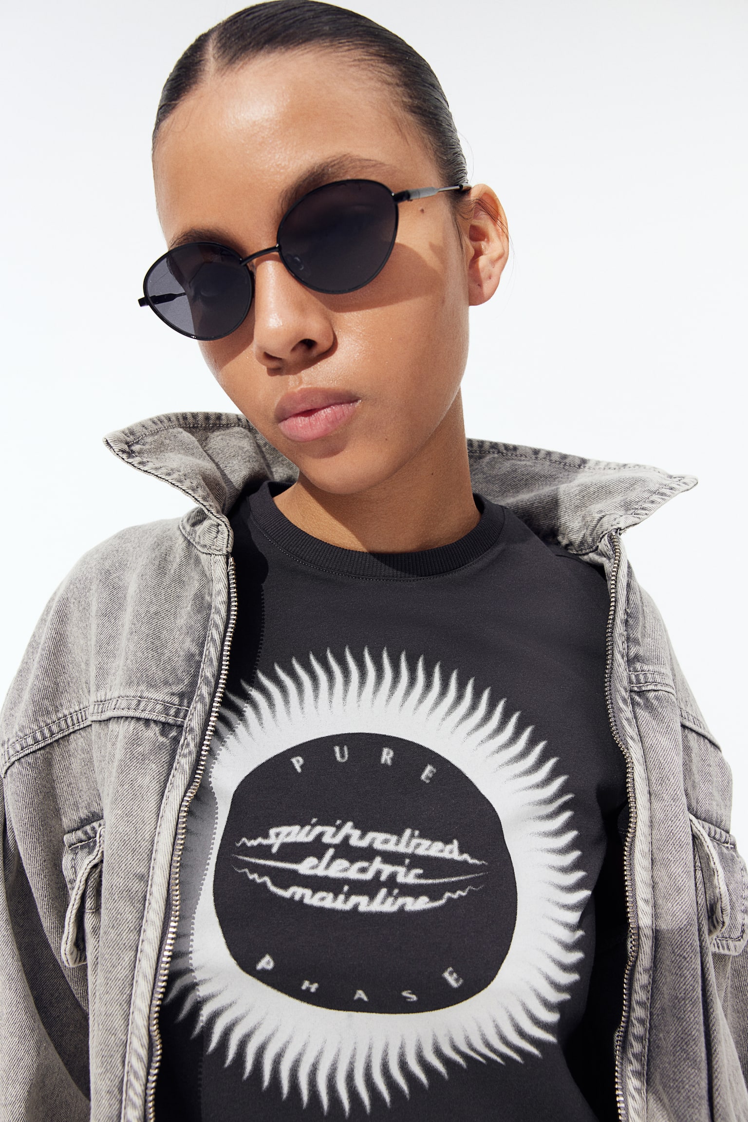 Print Tee - Black/Spiritualized/White/Fender/Dark grey - 3