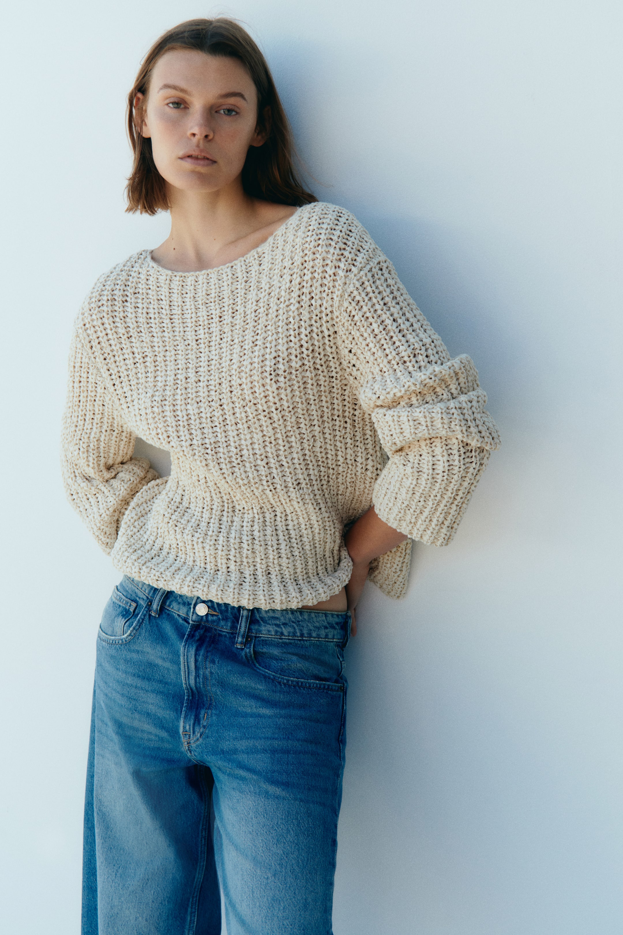 Barrel Regular Waist Ankle Jeans