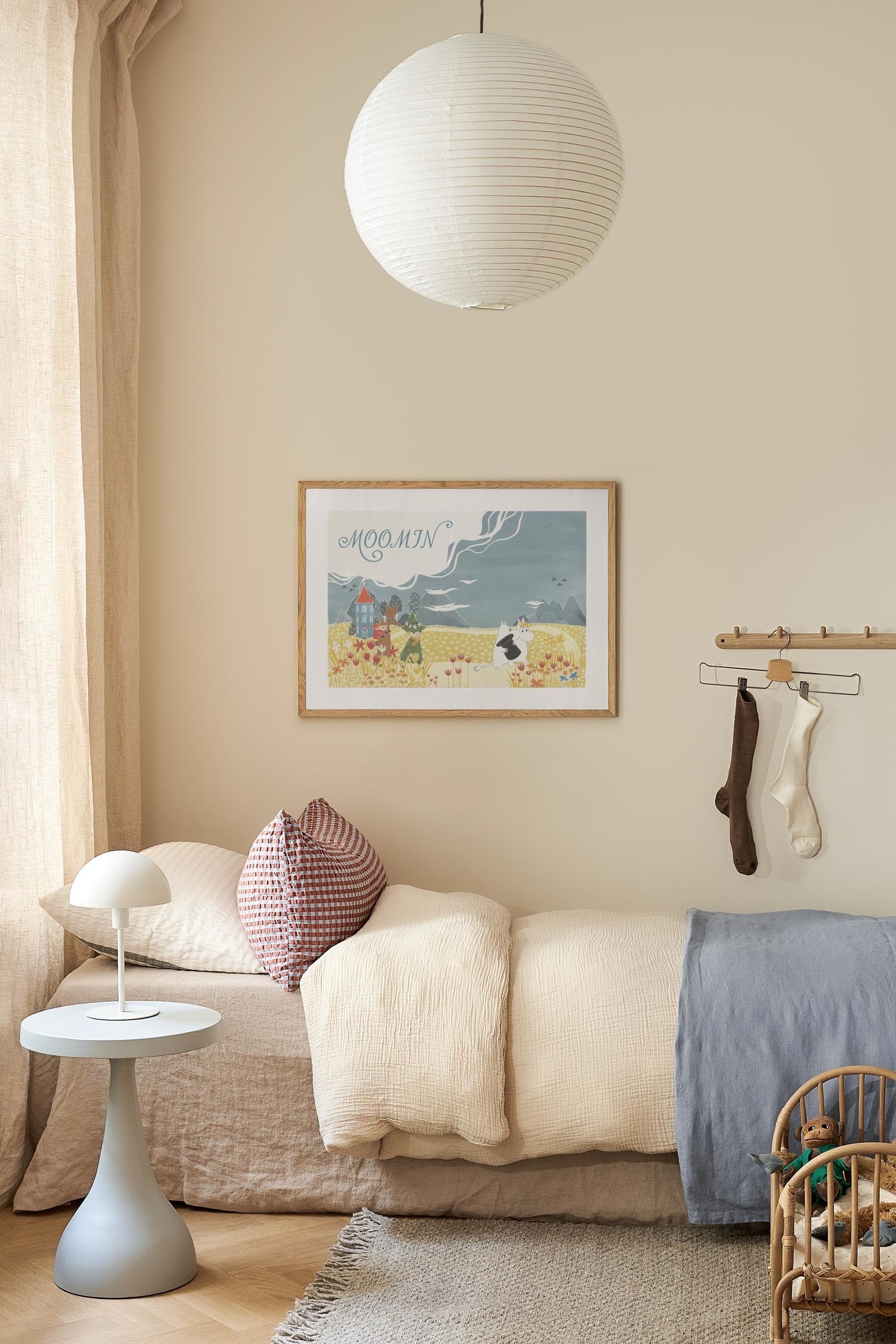 Summer In The Moominvalley Poster - Grau