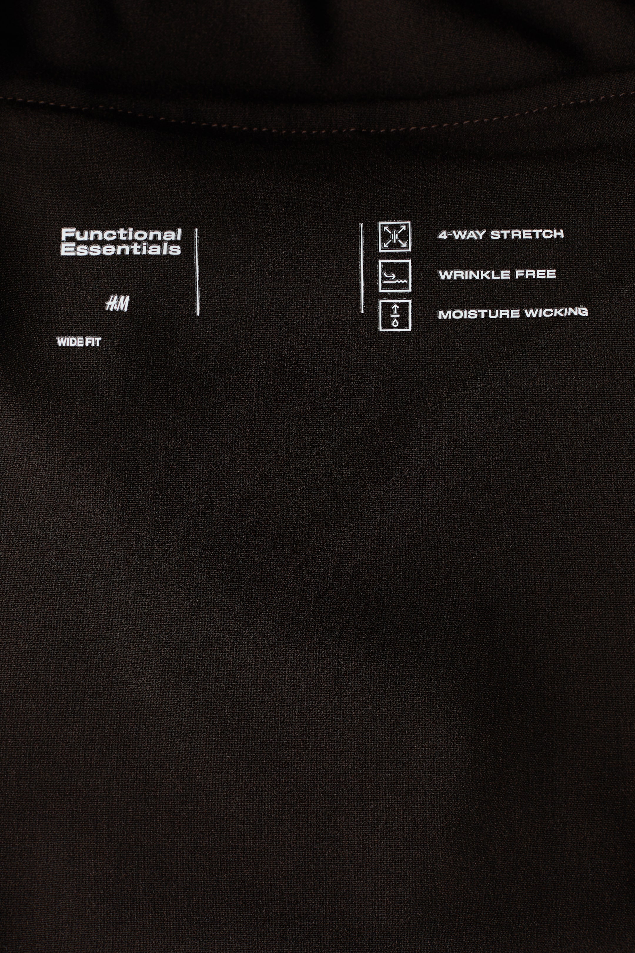 Four-Way Stretch Wide-Cut Pull-On Pants
