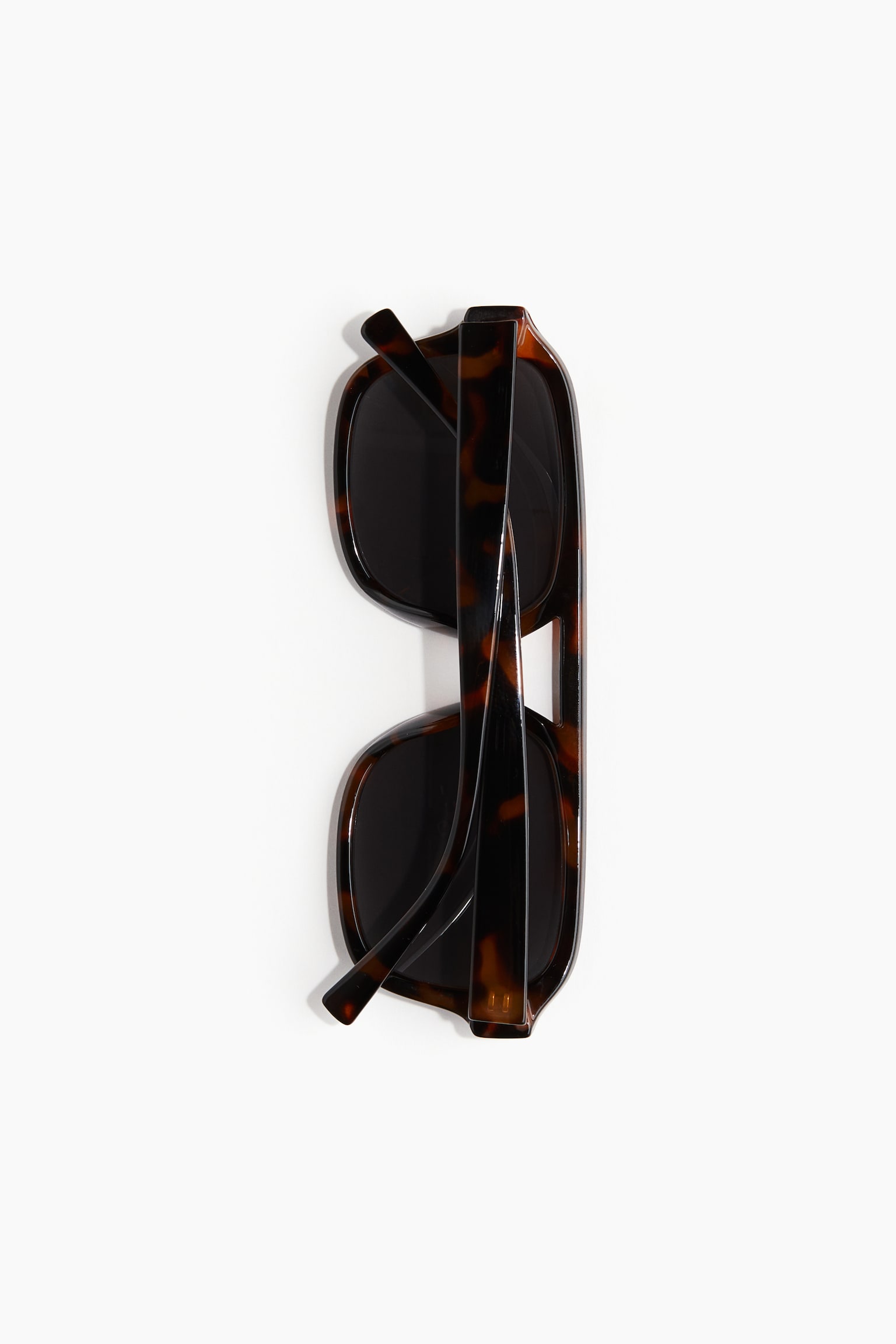 Aviator-style sunglasses - Brown/Tortoiseshell-patterned/Black - 3