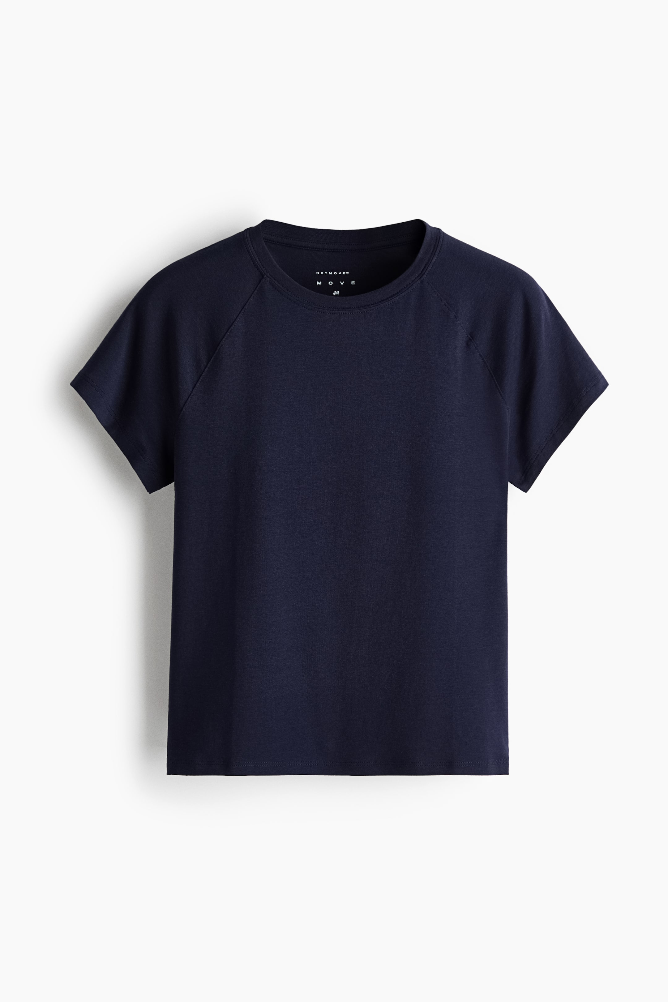 View larger image: Sports T-shirt with DryMove™ - Navy blue - Ladies | H&M 1