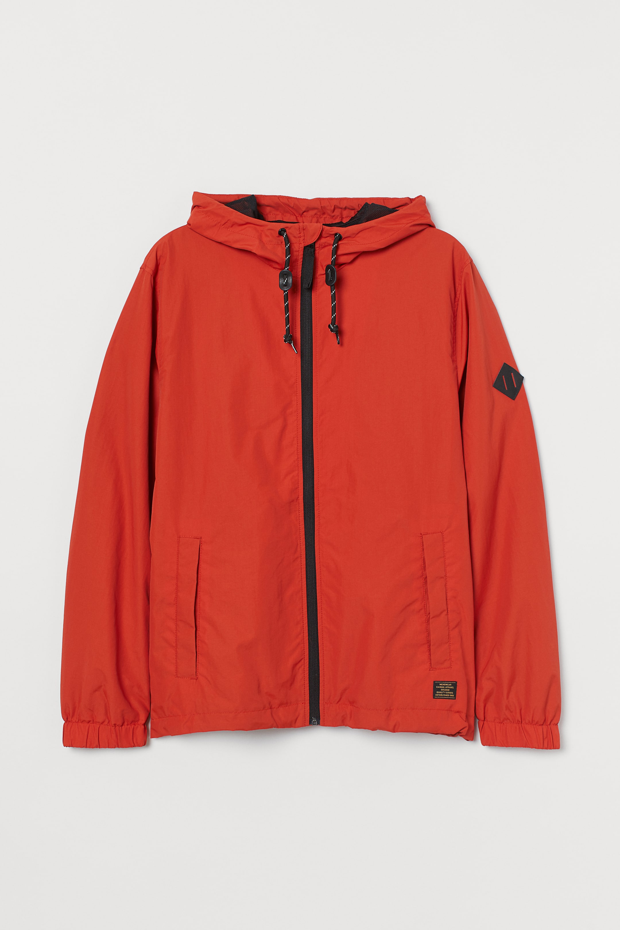 View larger image: Nylon windbreaker - Orange - Men | H&M HK 1