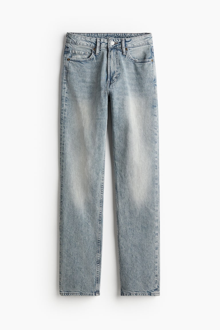 Slim Straight High Jeans