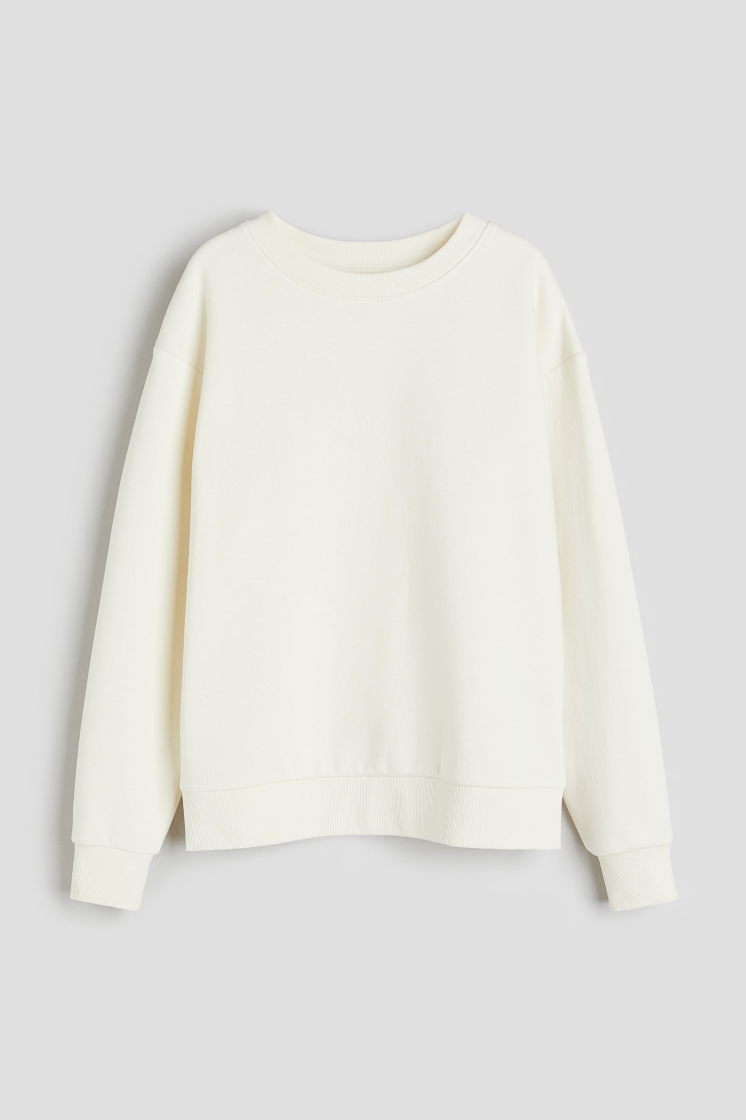 Sweater - White/Black/Light grey marle - 1