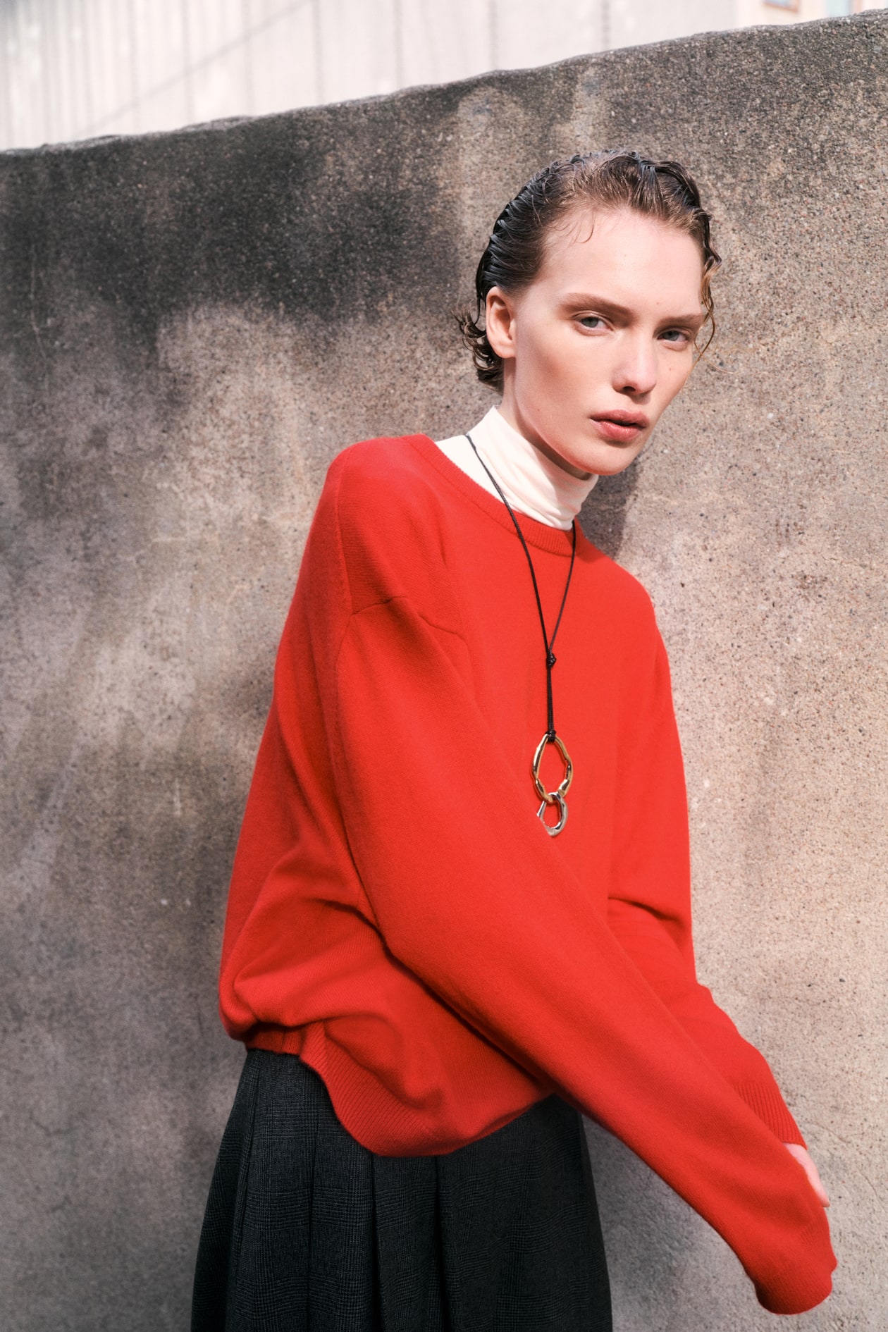 Fine-Knit Cashmere Sweater - image 3