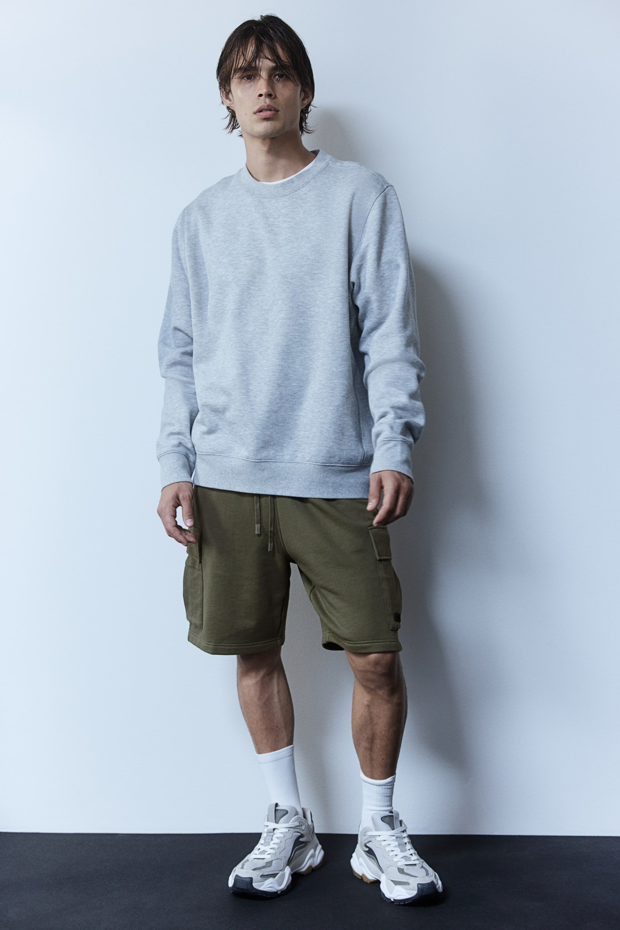 Long Sports Cargo Shorts