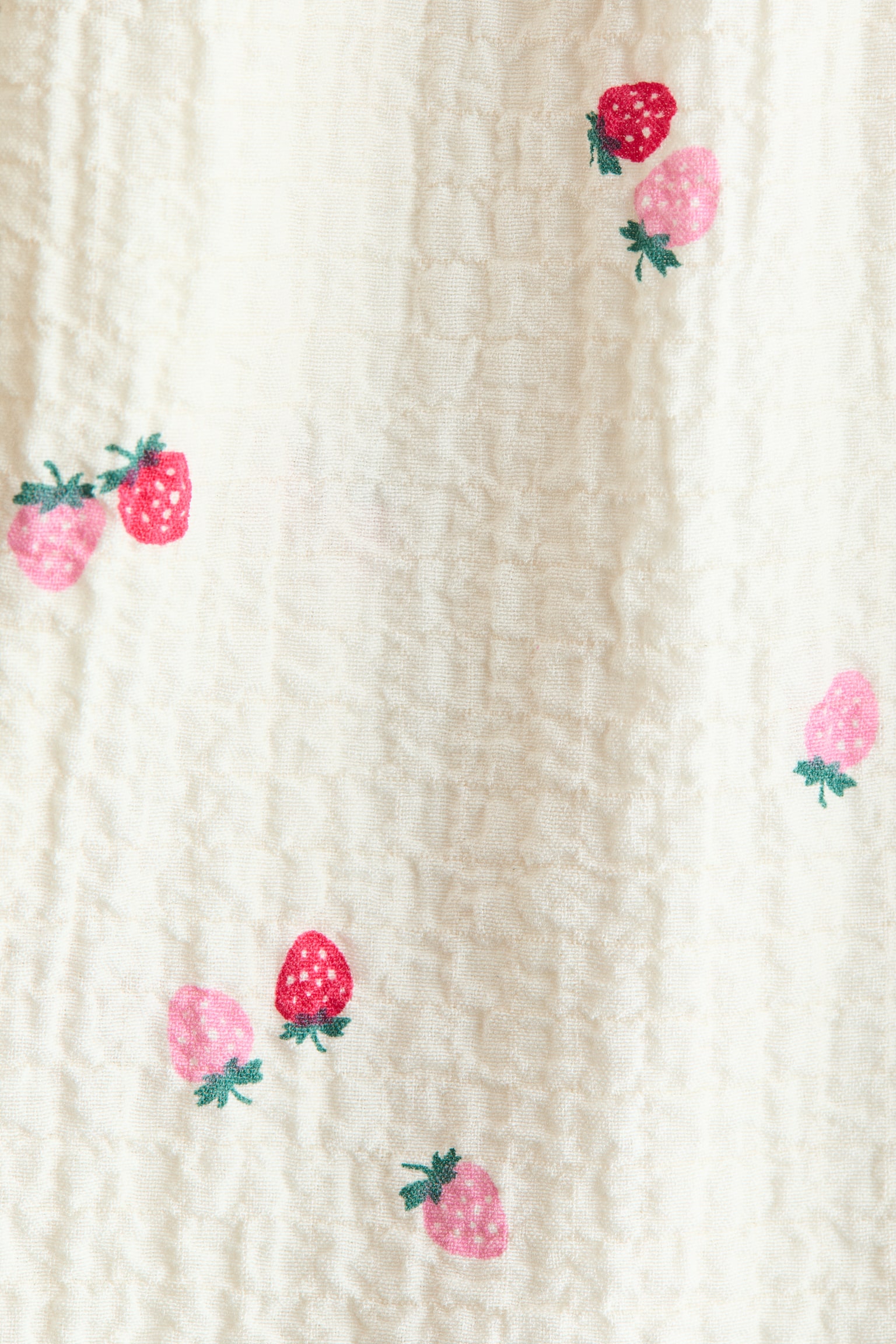 2-piece seersucker set - White/Strawberries/Light blue/Floral/Yellow/Lemons - 3