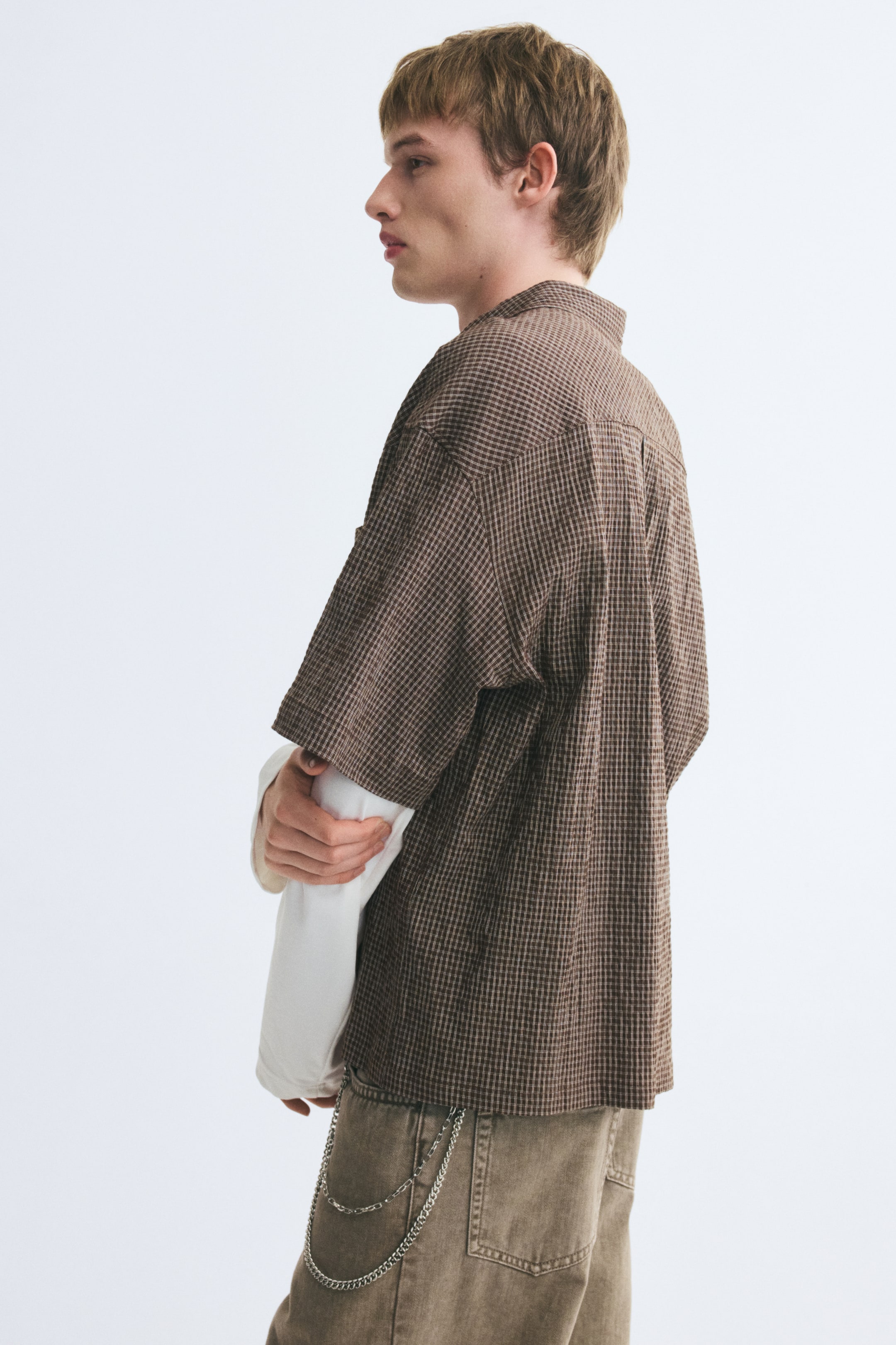 Relaxed-Fit Layered Shirt