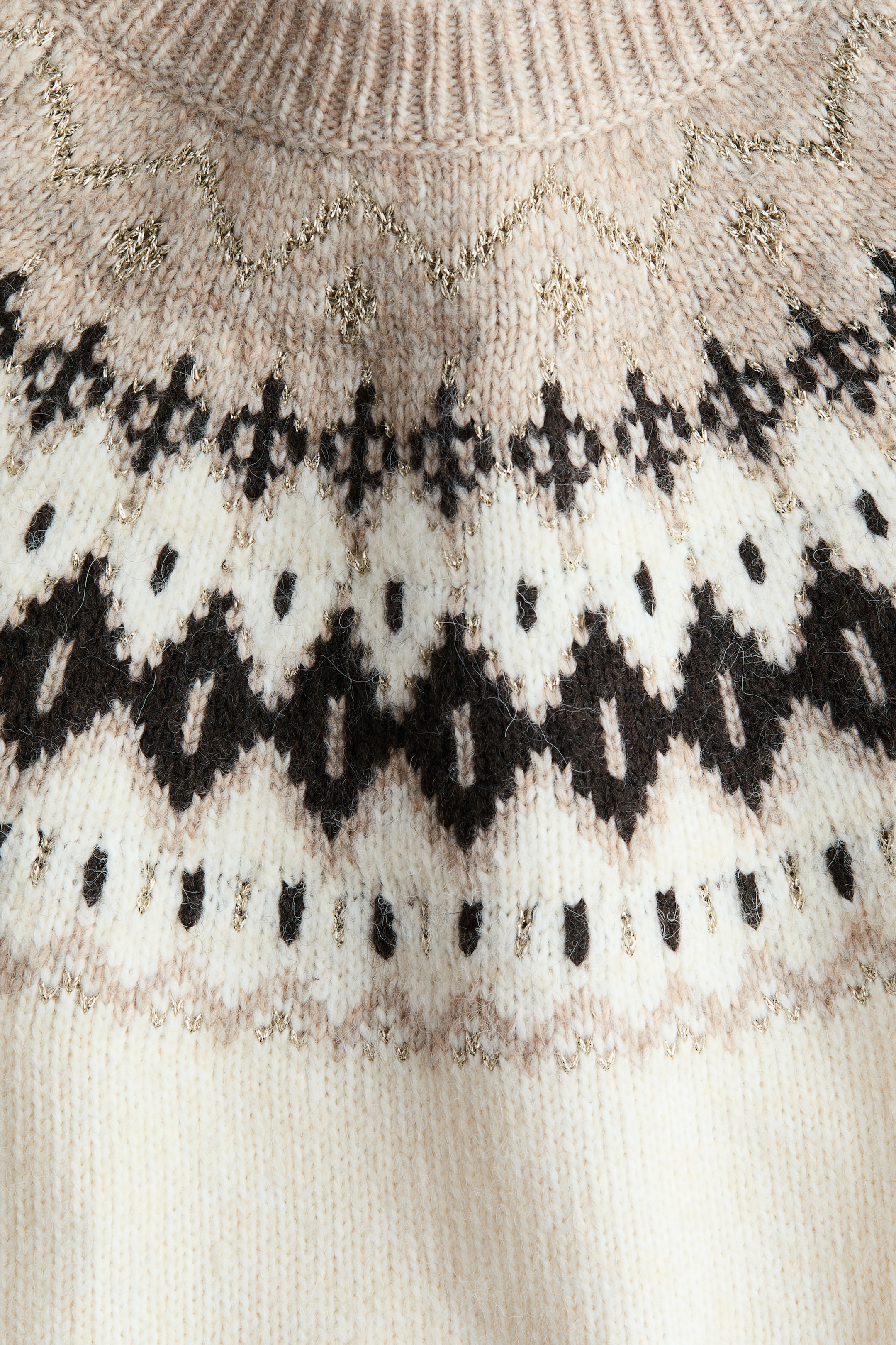 Zobacz większy obraz: Żakardowy sweter - Kremowy/Wzór - Dziecko | H&M PL 5