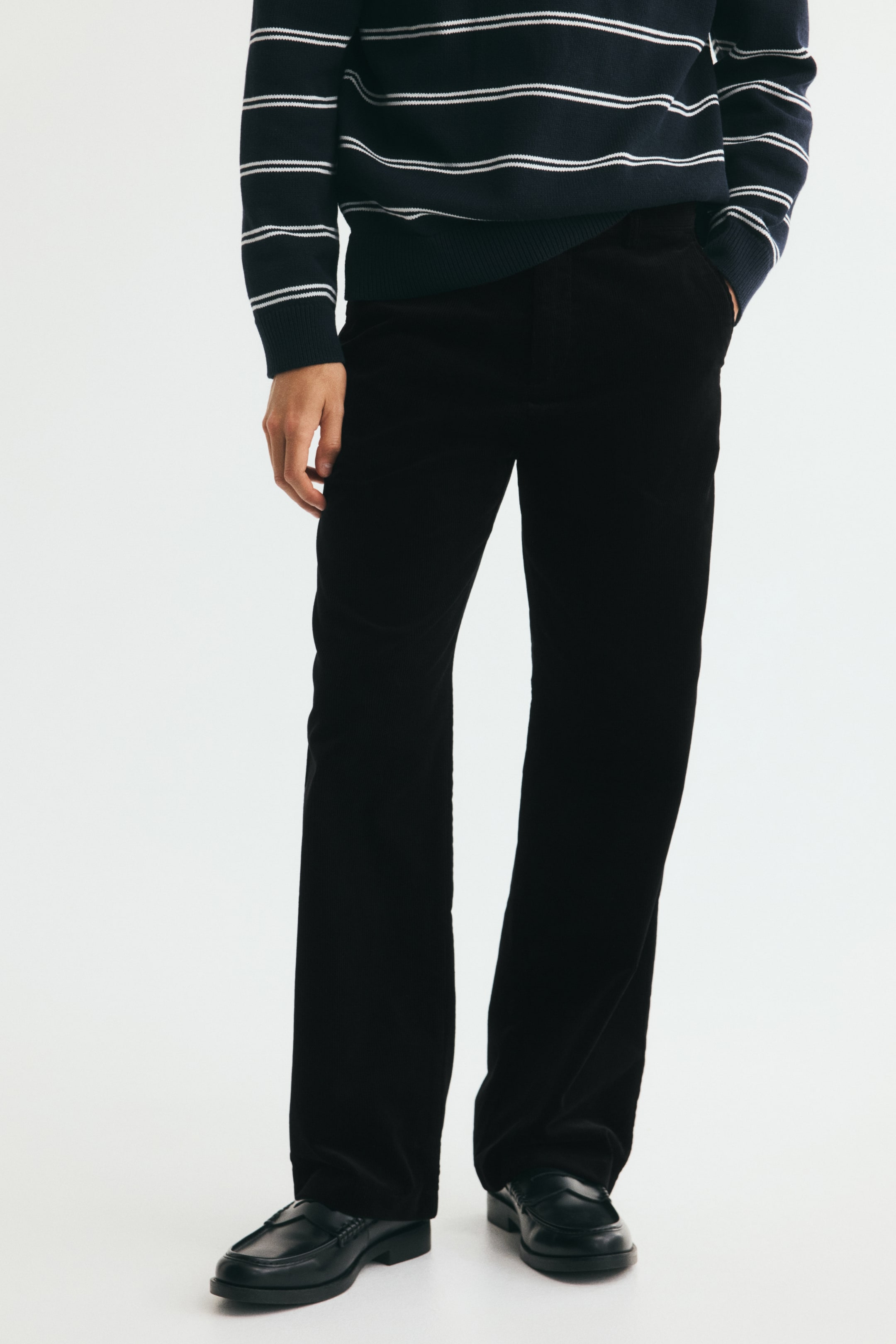 Relaxed-Fit Corduroy Pants