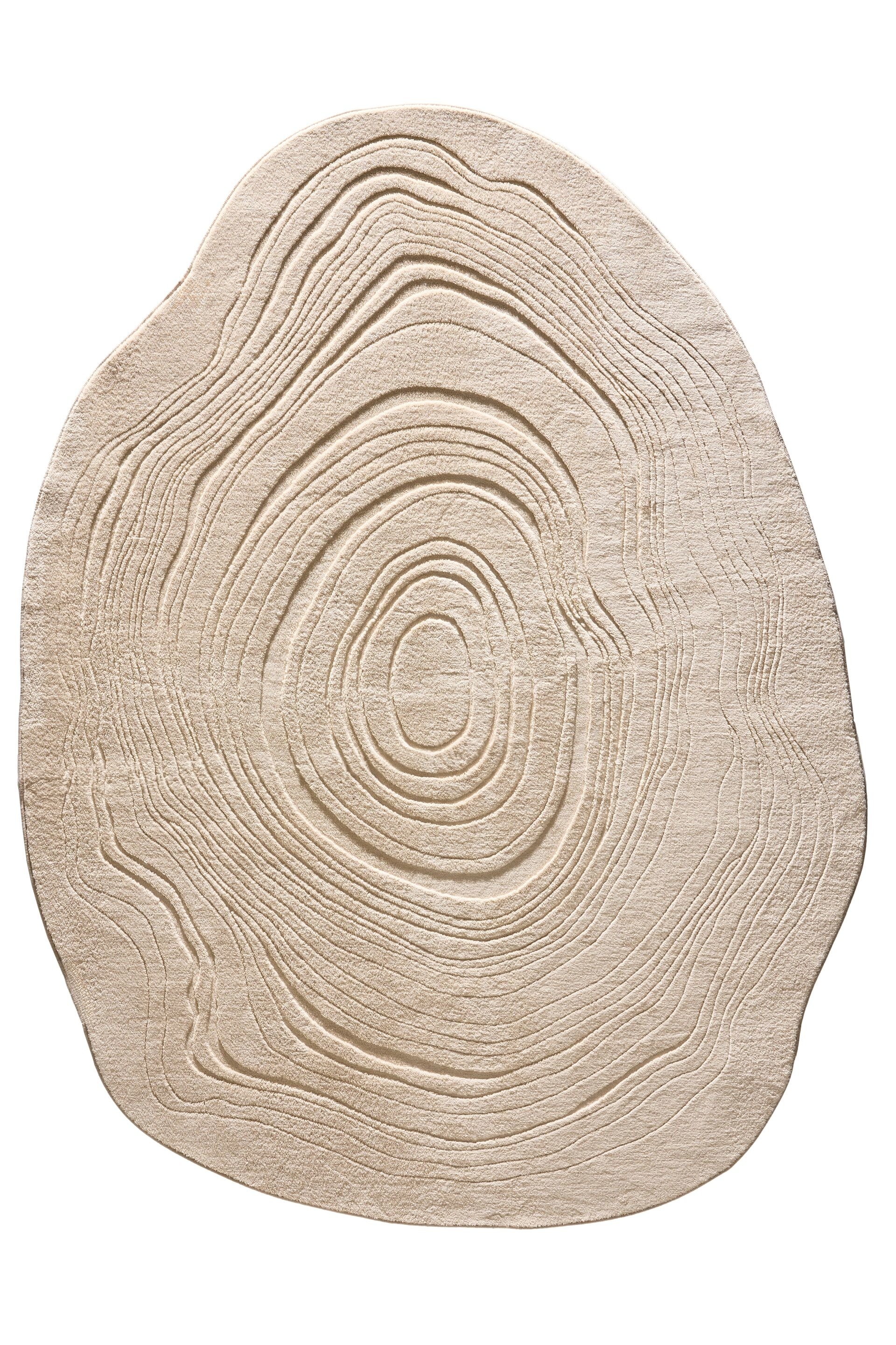 benuta - Alfombra Lavable Pam - Beige - size: 80x110