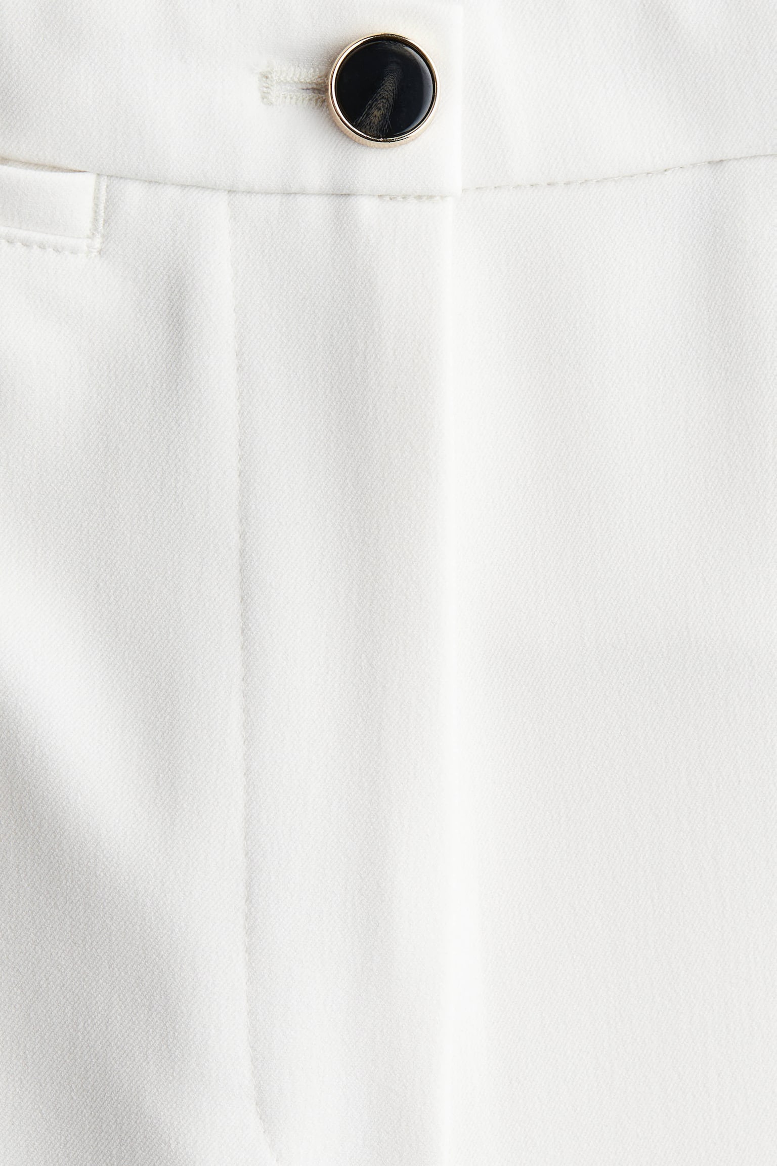 Elegantné nohavice - Biela/Čierna/Sivá melírovaná/Hrdzavohnedá - 3