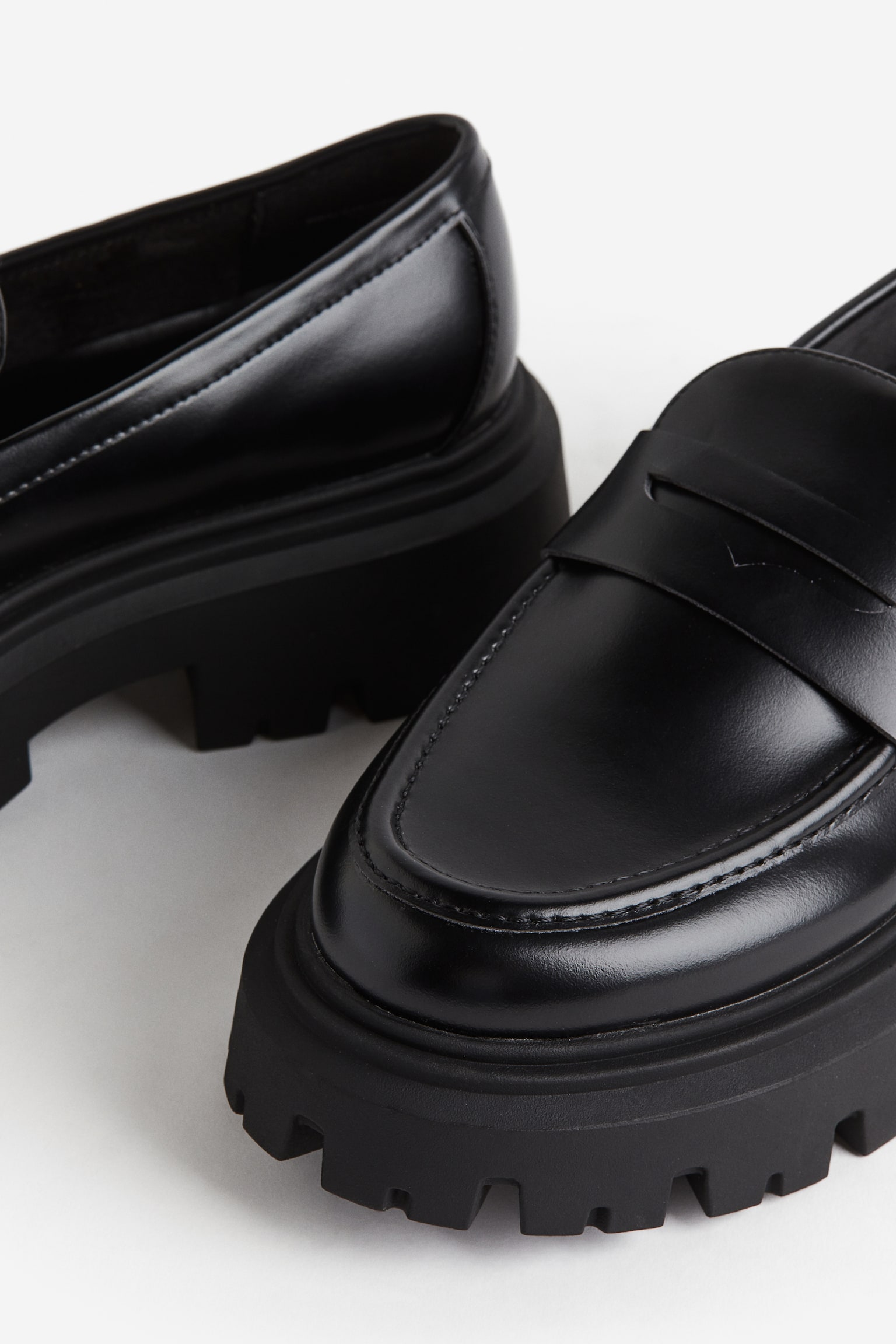 Chunky loafers - Black - 3