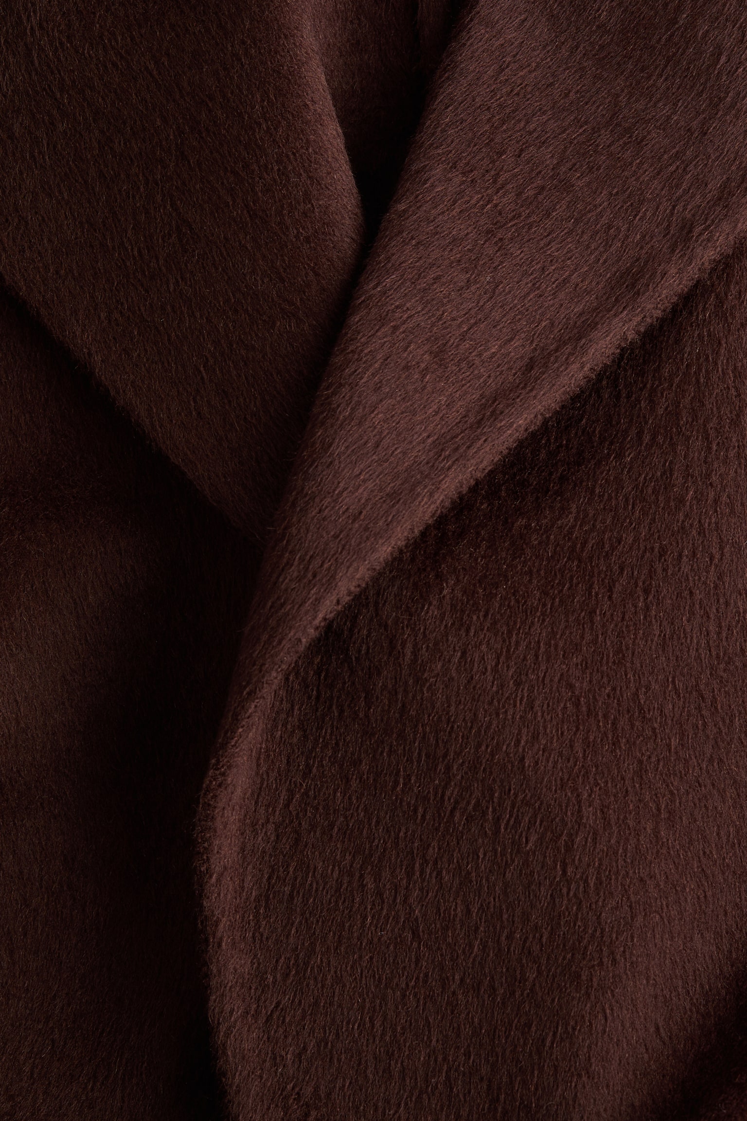 Женское пальто H&M Handmade Wool-Blend, цвет: Тёмный коричневый — фото 6