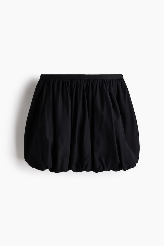 Женские юбки H&M Bubble-Hem Mini Skirt