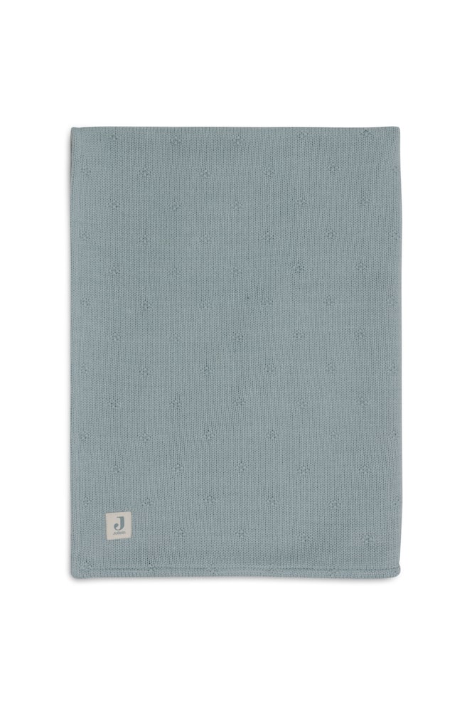 Blanket 75x100 - Cosy Knit/velvet - Cosy Knit/sea Green/velvet/Check Knit/oatmeal/Check Knit/biscuit/Cosy Knit/wild Rose/velvet/Cosy Knit/ivory/velvet - 1