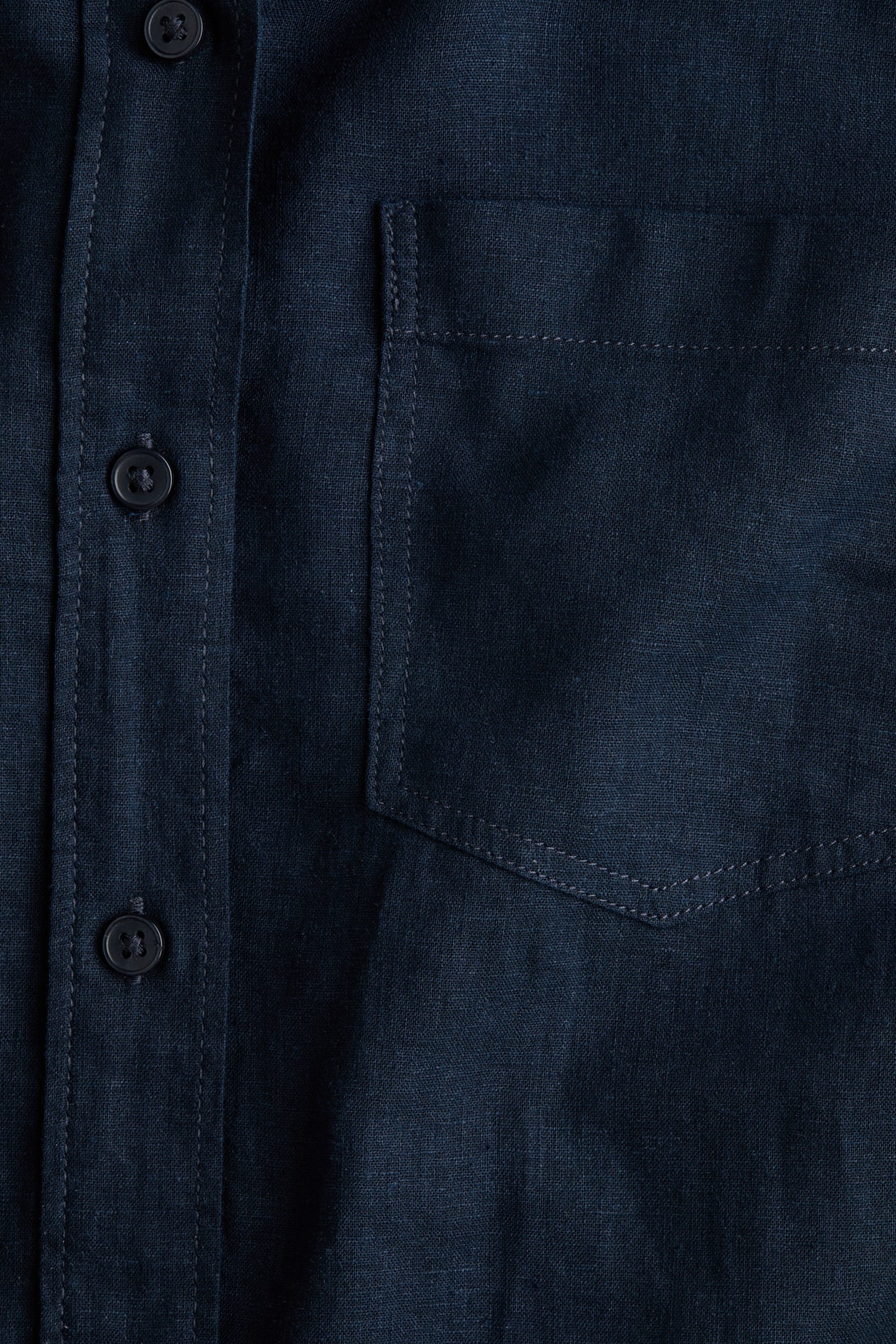 MAMA Linen-Blend Shirt - image 2