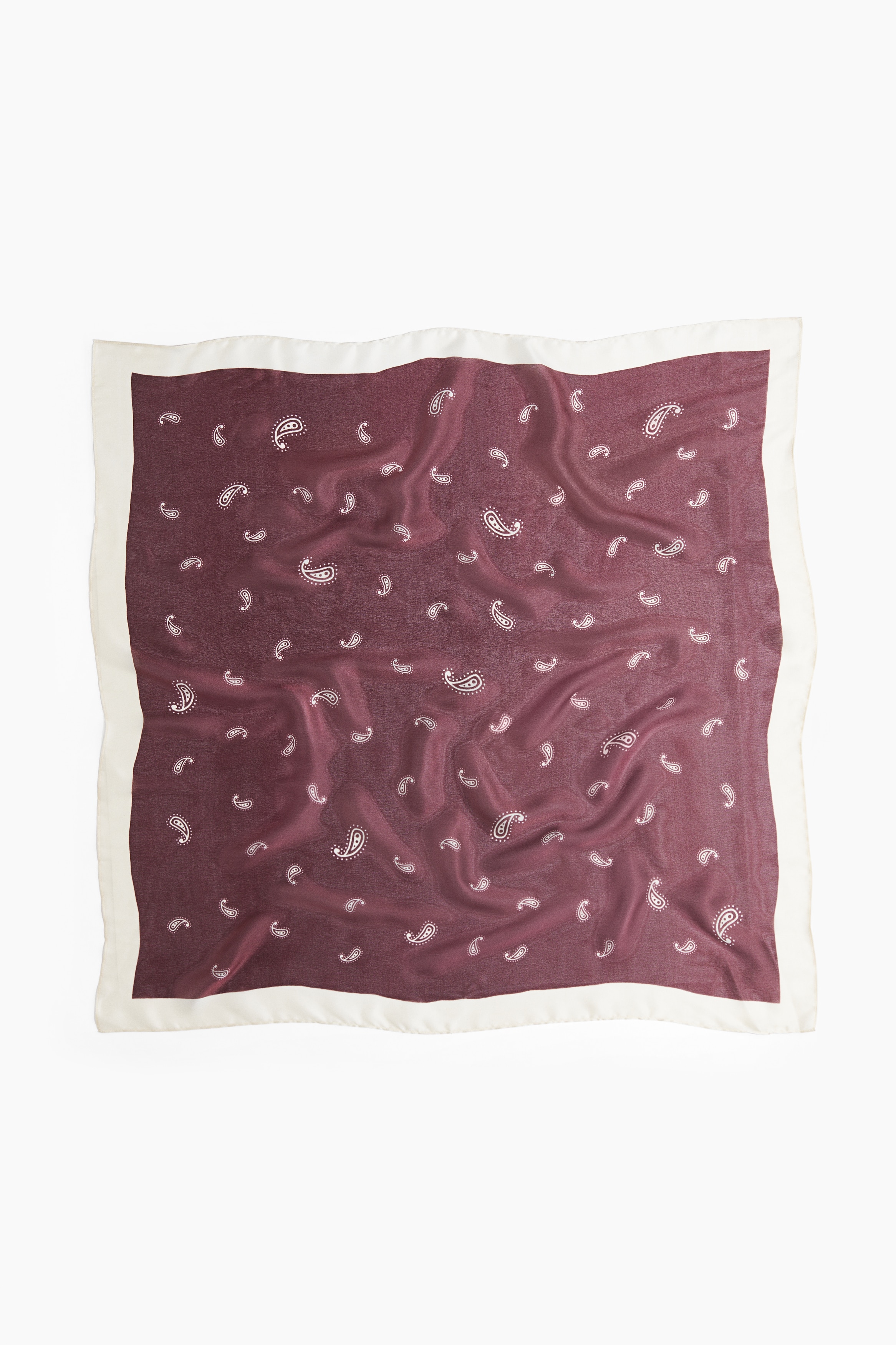 Pañuelo estampado - Burdeos/Estampado paisley/Naranja/Estampado paisley/Marrón/Rayas azul claro/Rosa empolvado/Motivo paisley/Beige claro/Azul claro/Azul marino/Estampado/Azul oscuro/Burdeos/Verde/Blanco/Estampado de cebra/Azul vivo/Nudos/Rojo teja/Amarillo