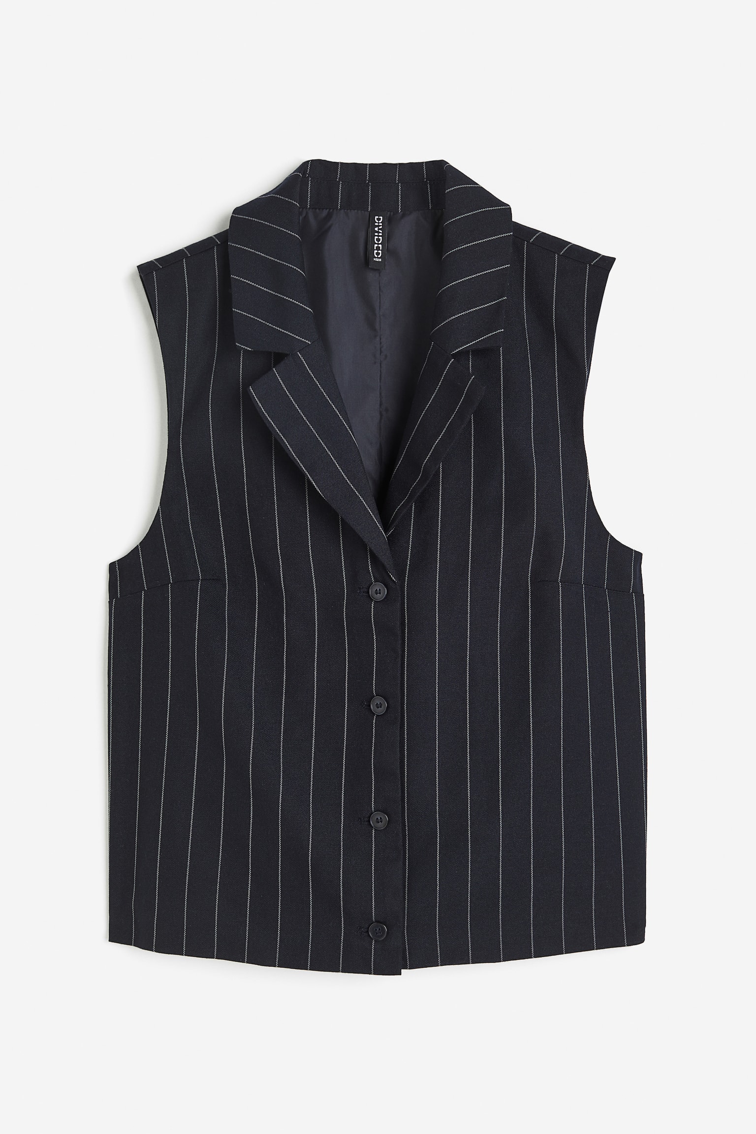 Γιλέκο κοστουμιού - Ναυτικό μπλε/λεπτές ρίγες