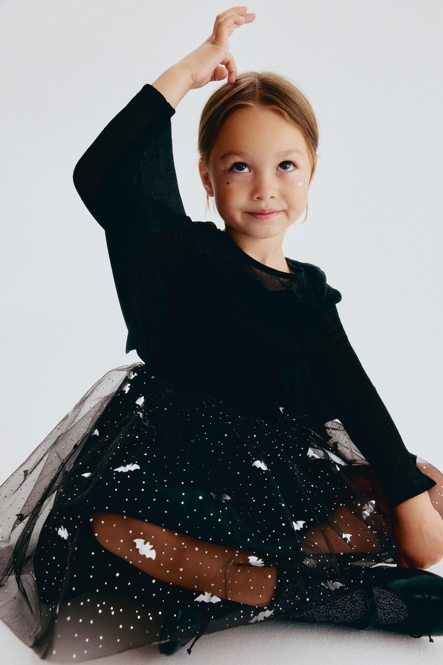 Детское платье H&M Tulle-Skirt Dance, цвет: Чёрный — фото 4
