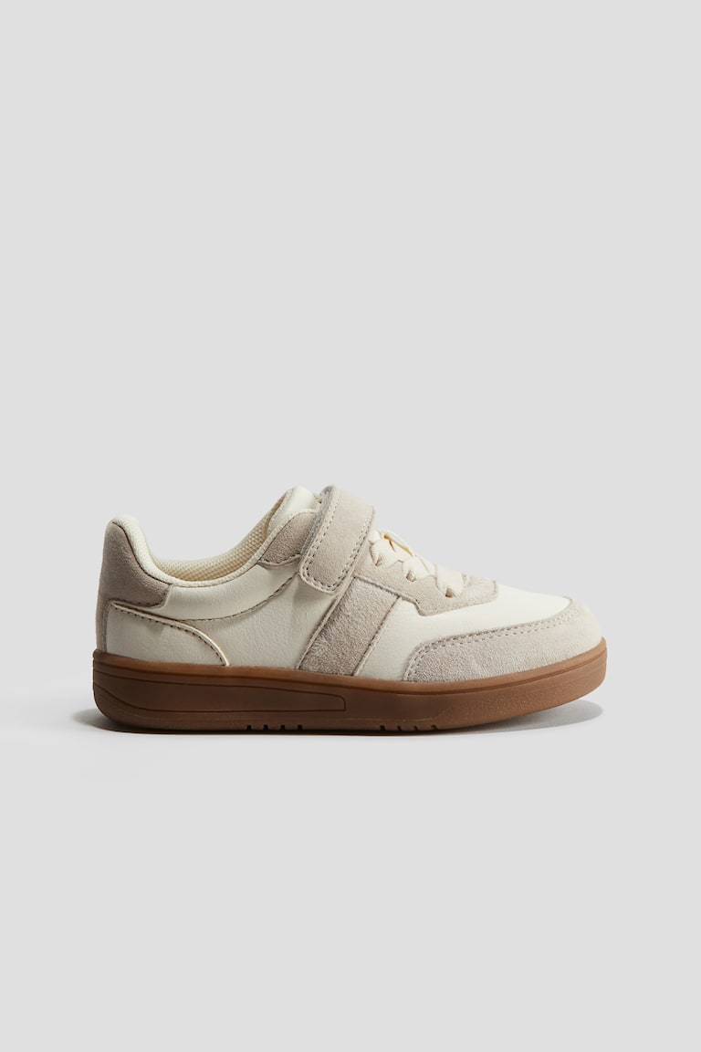 Kožne patike Bela/svetlobež Kids H&M RS