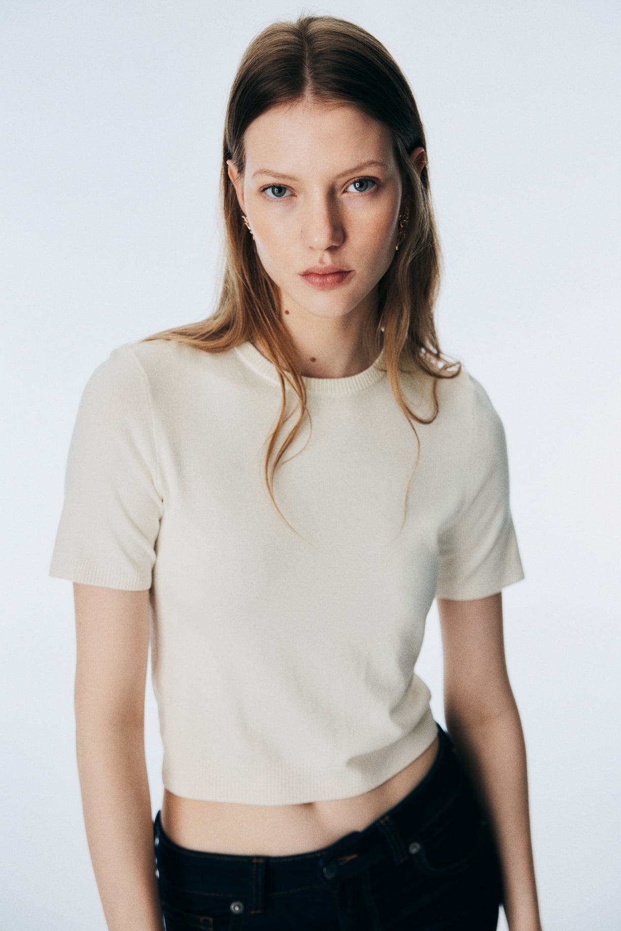 Fine-Knit T-Shirt - image 3