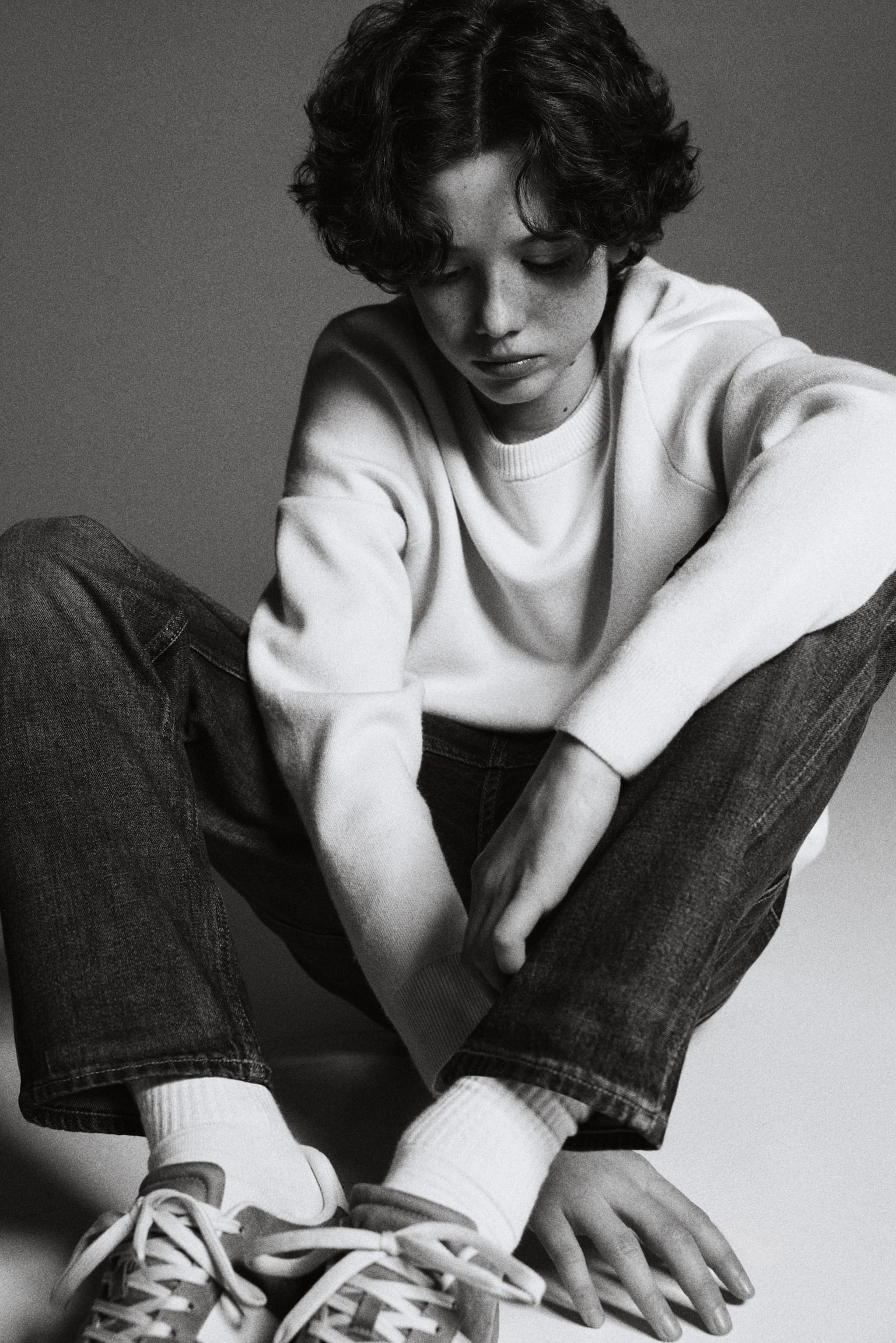 Relaxed Tapered Fit Jeans - כחול ג'ינס כהה/כחול ג'ינס בהיר/כחול ג'ינס - 4