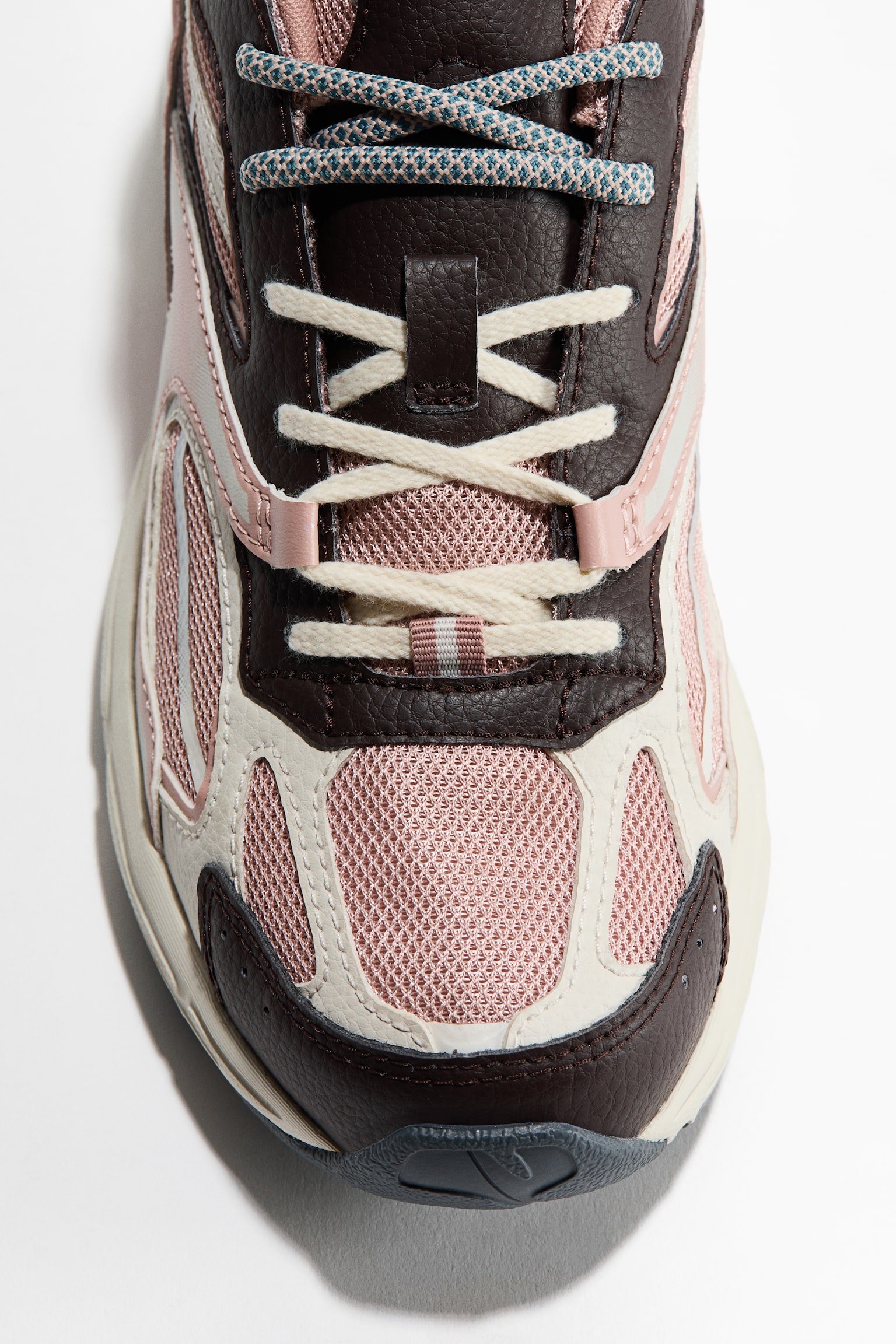 Chunky trainers - Light pink/Dark brown/White/White/Dark brown/White/Cream - 2
