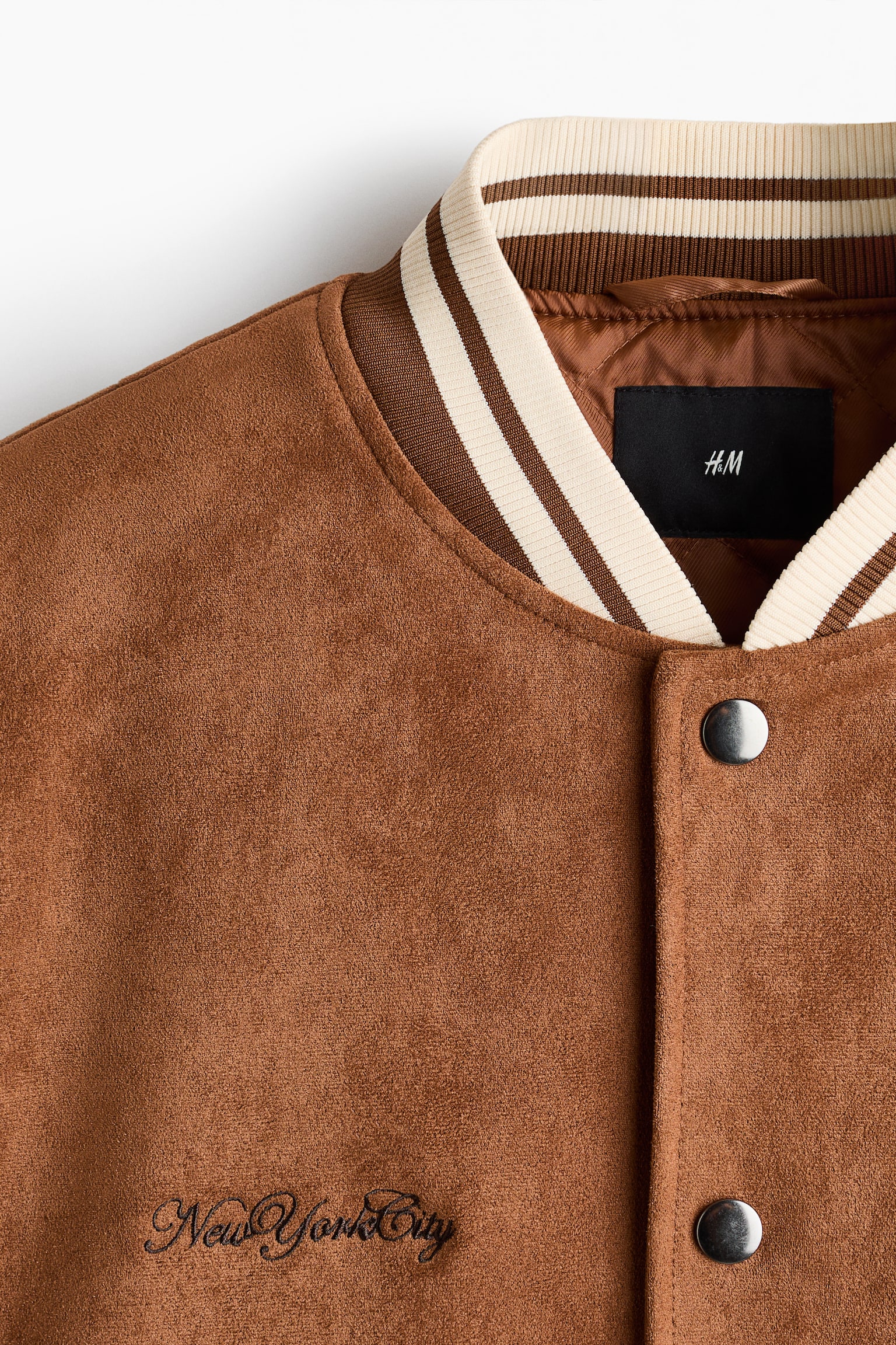 Baseball jacket - Light brown/NYC/Burgundy/NYC - 4
