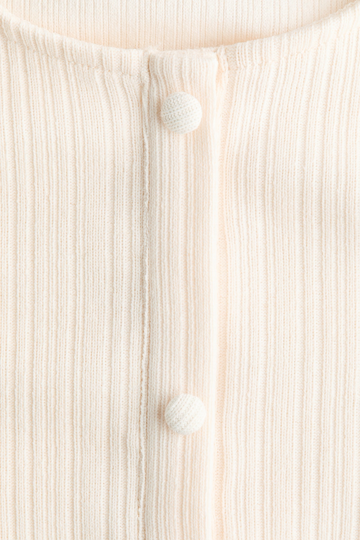Rib-Knit Peplum Cardigan - image 4