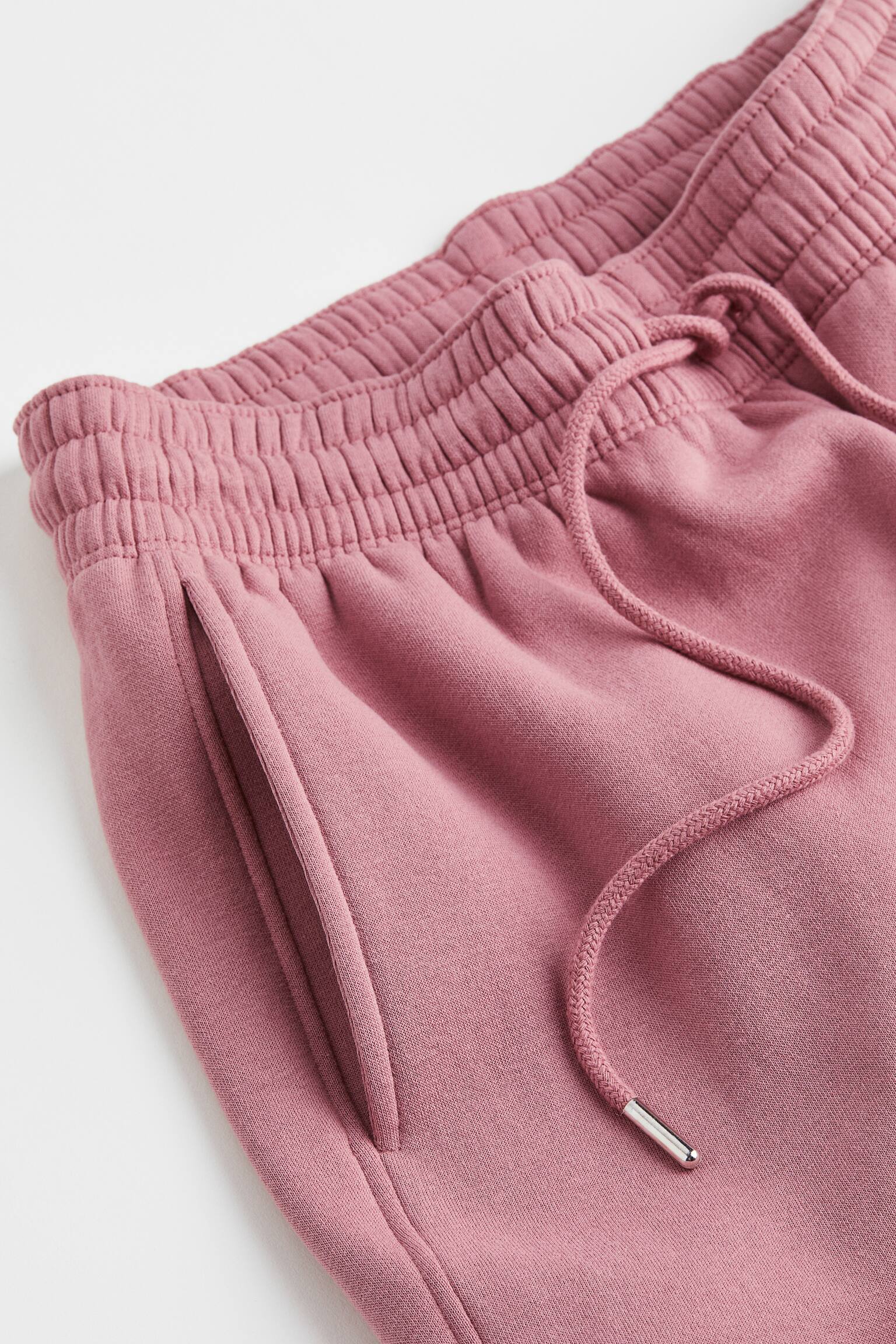 Quần nỉ cotton pha - Màu hồng/Màu xám nhạt đốm - 2