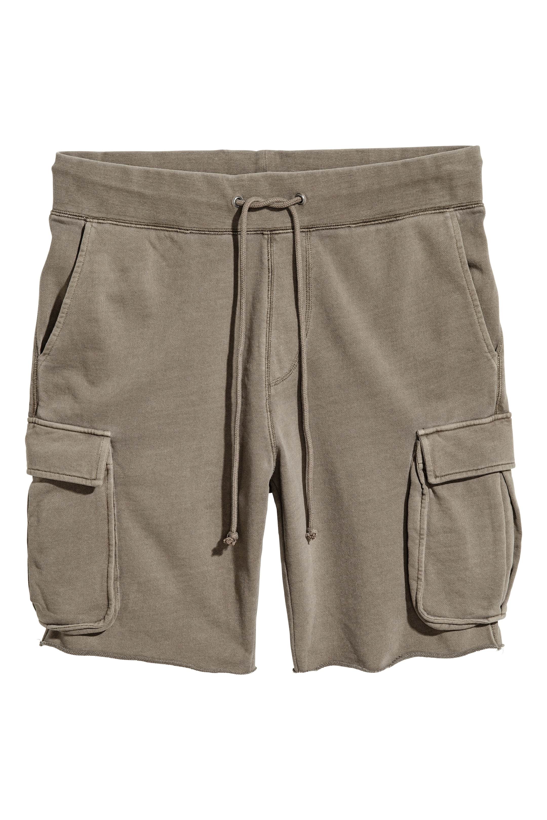 Näytä suurempi kuva: Taskulliset collegeshortsit - Khaki - MIEHET | H&M FI 1