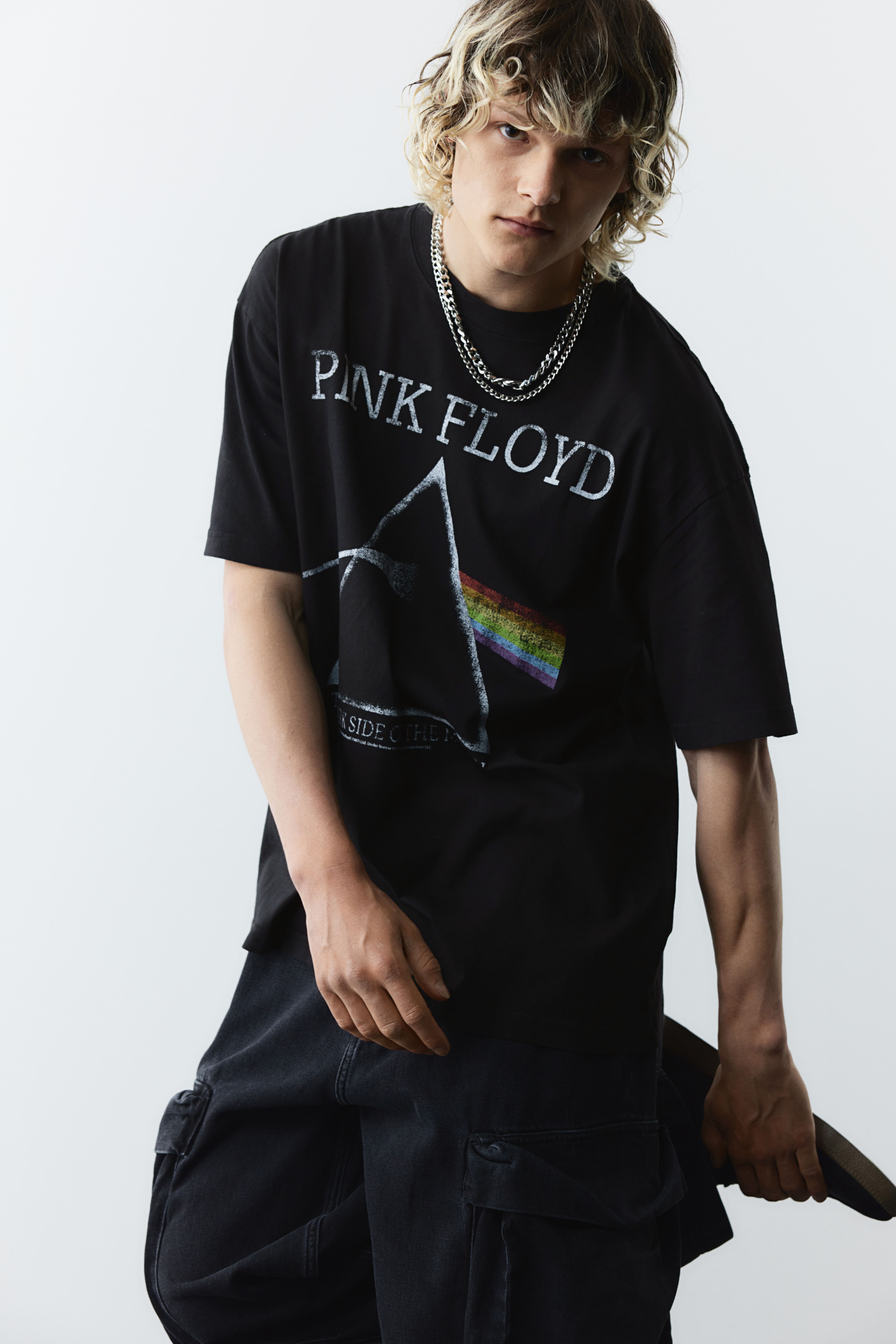 pink floyd t シャツ h&m