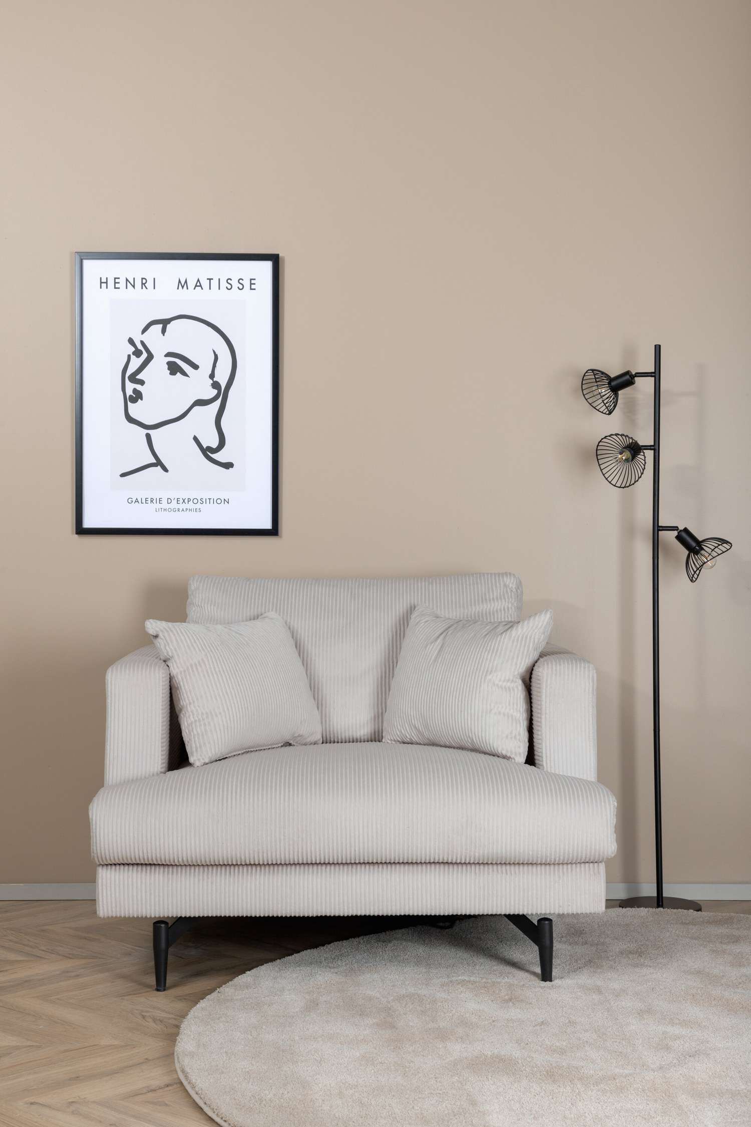 Sofia Armchair - Pana, Beige