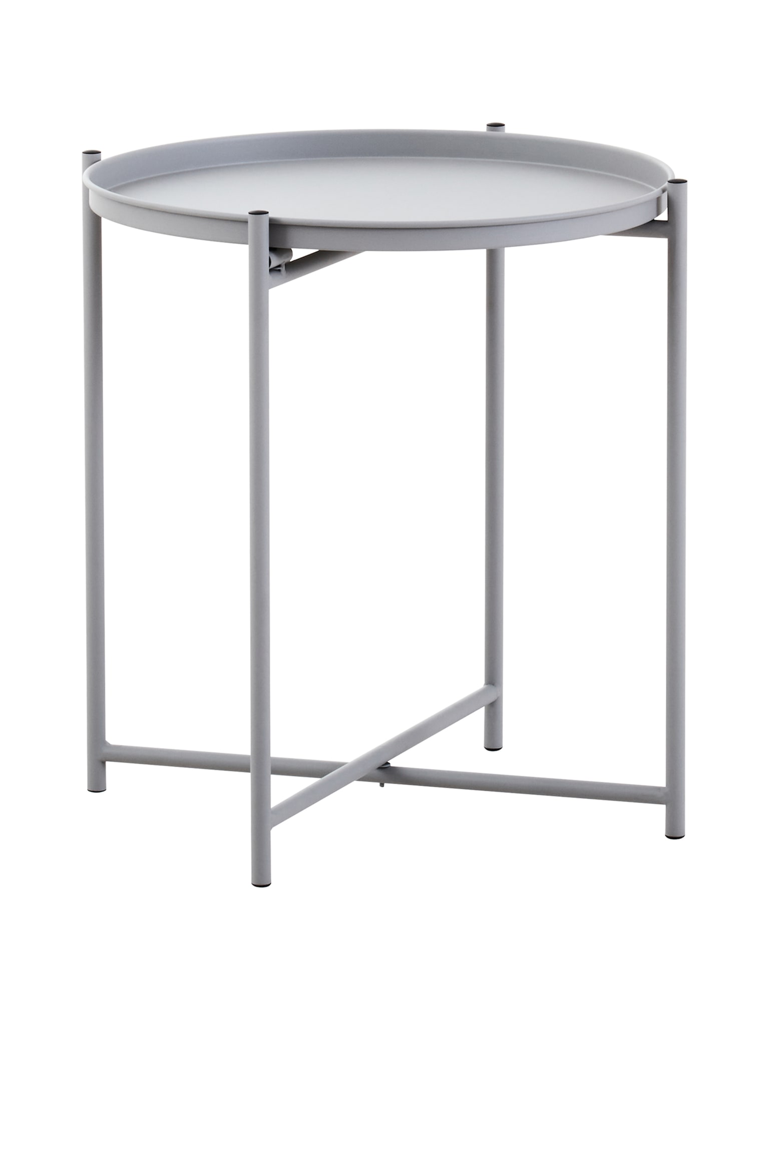 Trosa Iron Side Table - Grey - 3