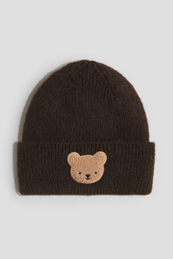 Детские шапки H&M Appliquéd Beanie