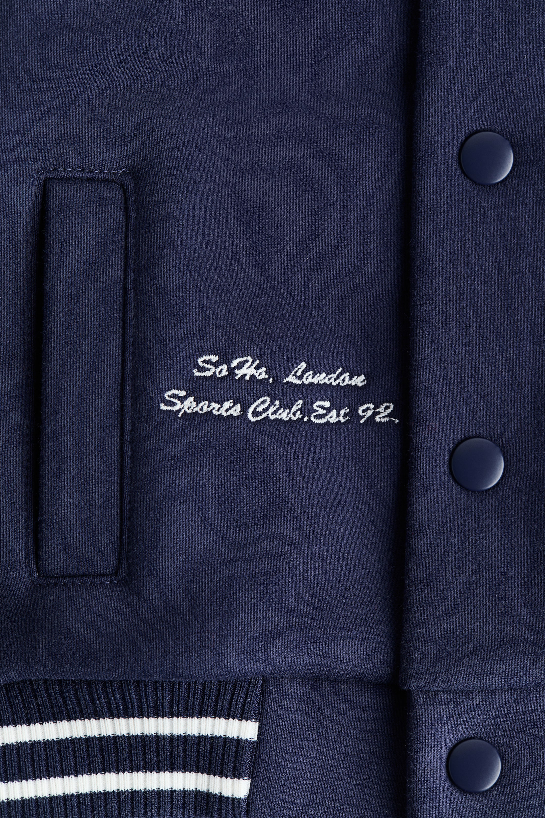 Veste de baseball avec motifs